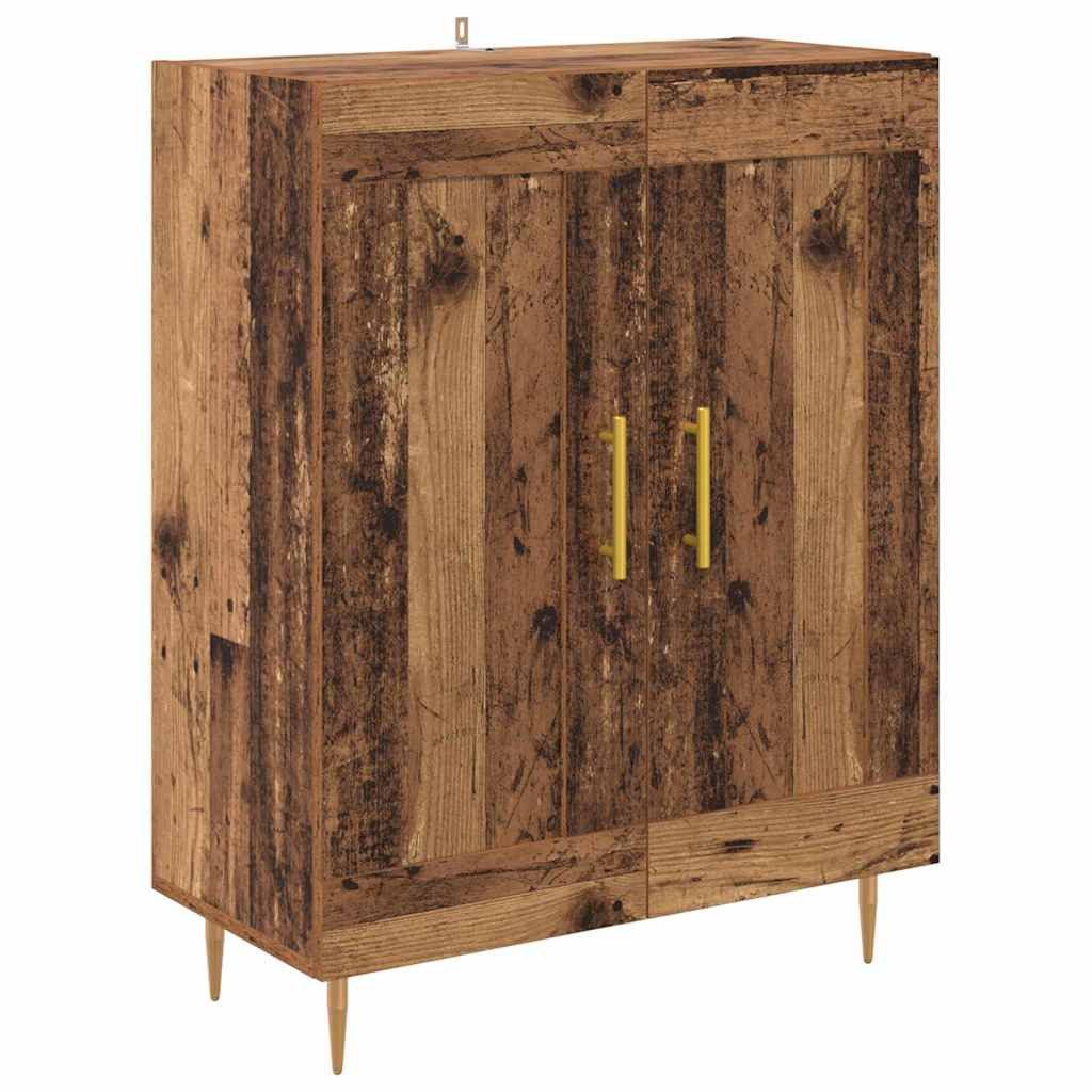 vidaXL Sideboard Sideboard Altholz 69,5 x 34 x 90 cm Verbundholz und Eisen (1 St)
