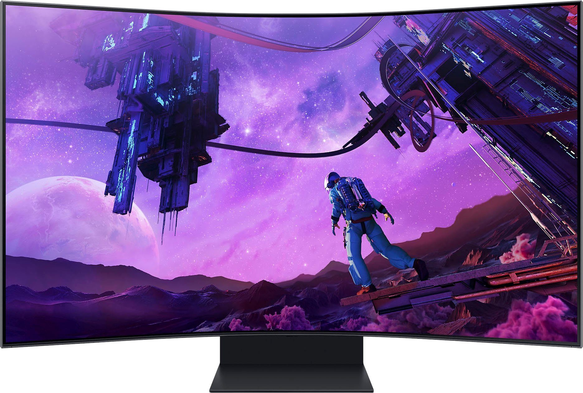 Samsung Odyssey Ark S55BG970NU Curved-Gaming-LED-Monitor (138 cm/55 \