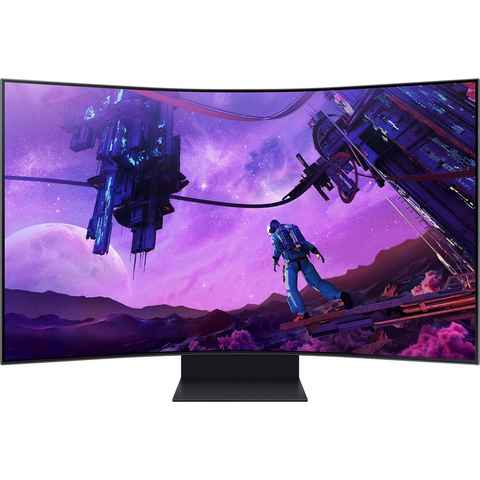 Samsung Odyssey Ark S55BG970NU Curved-Gaming-LED-Monitor (138 cm/55 ", 3840 x 2160 px, 4K Ultra HD, 1 ms Reaktionszeit, 165 Hz, VA LED)