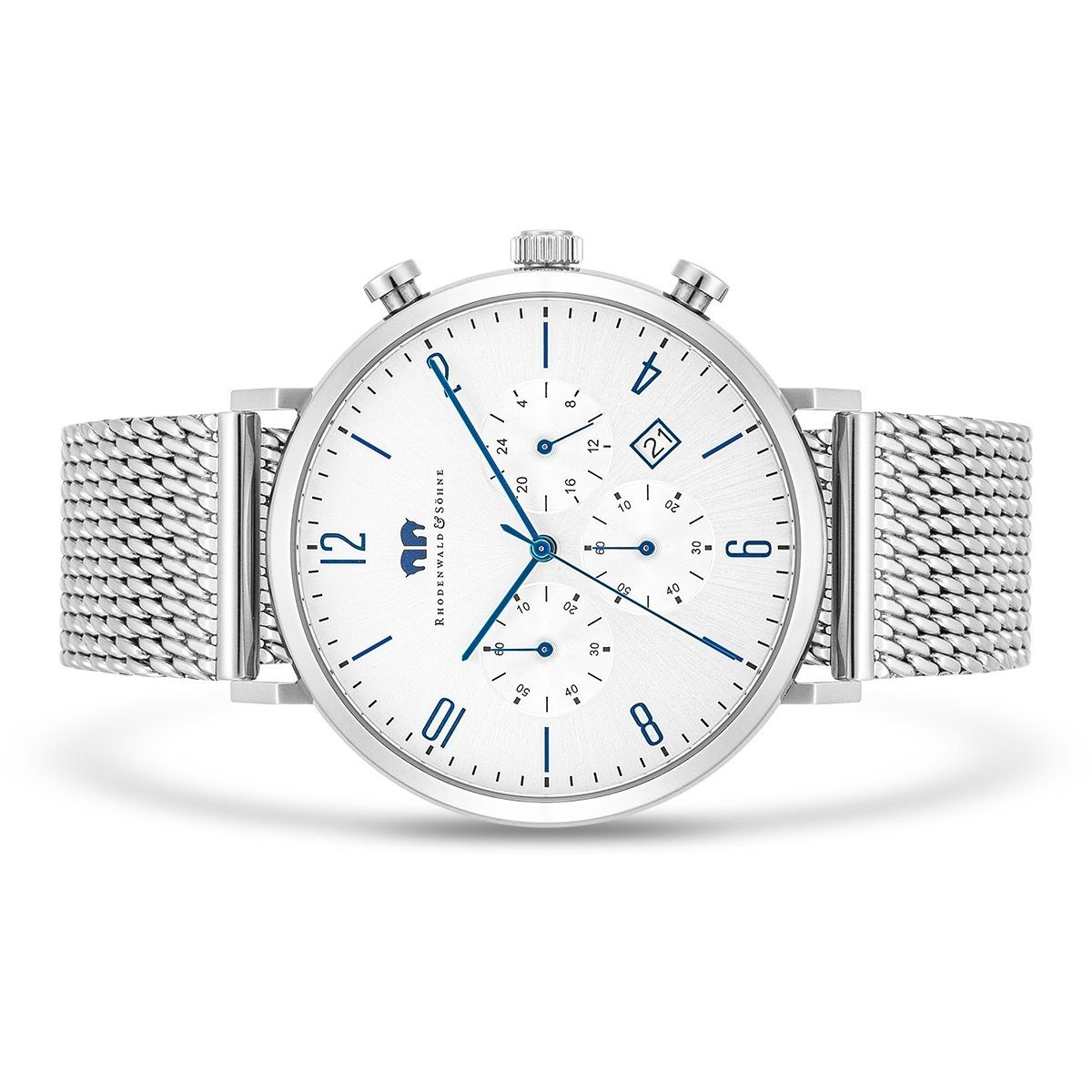 Rhodenwald & Söhne Chronograph Arakon silber Arakon, mit Edelstahl-Armband günstig online kaufen