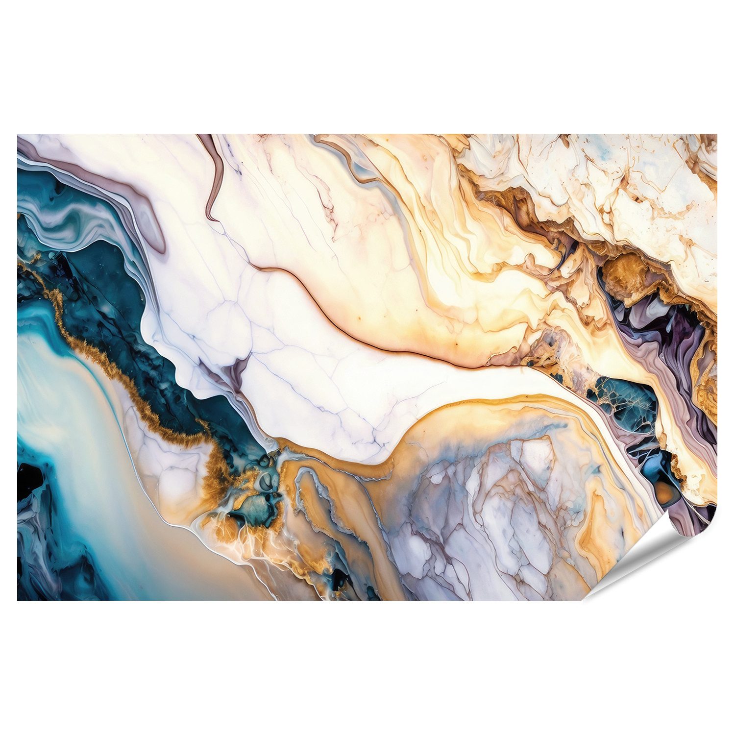 Poster Abstrakte Marmor Stein Textur A Bilder