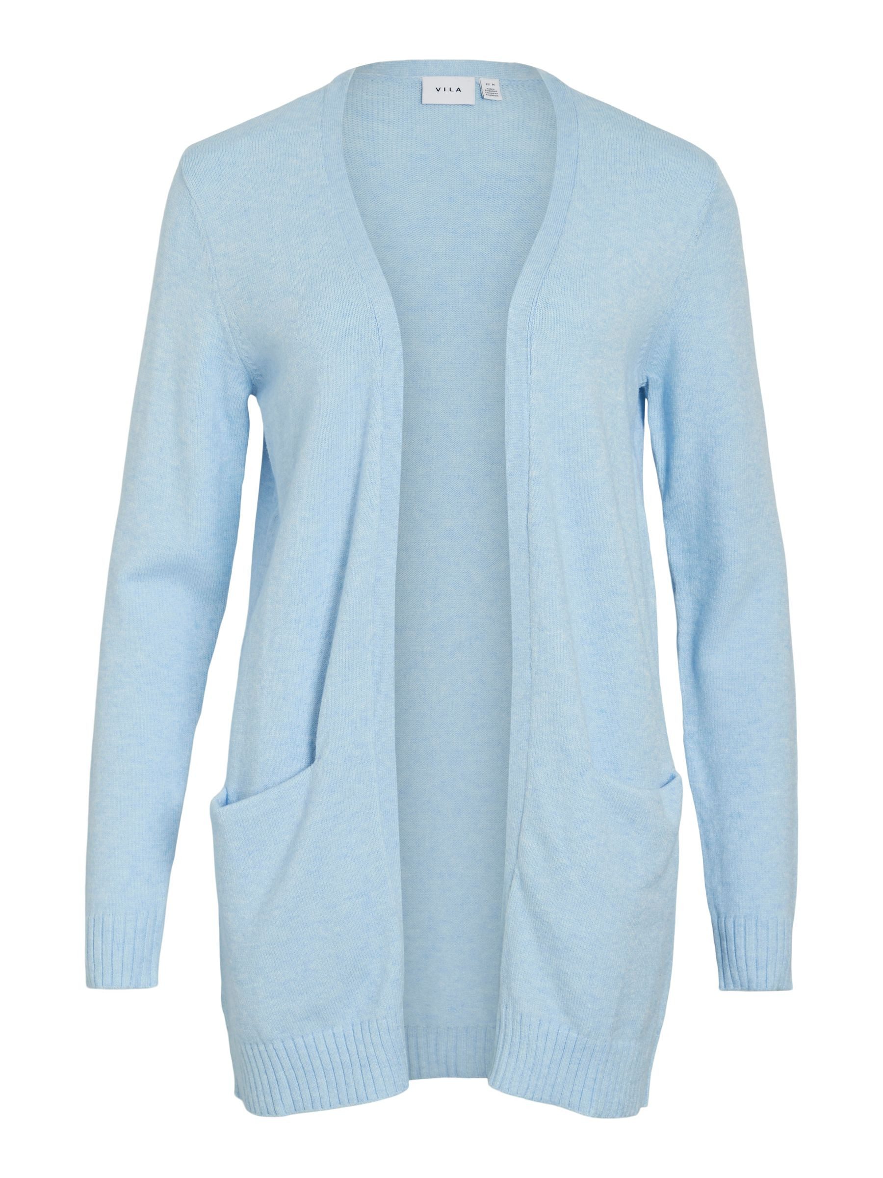 Vila Cardigan Feinstrick Basic Cardigan Stretch mit Taschen VIRIL VIRIL OPE günstig online kaufen