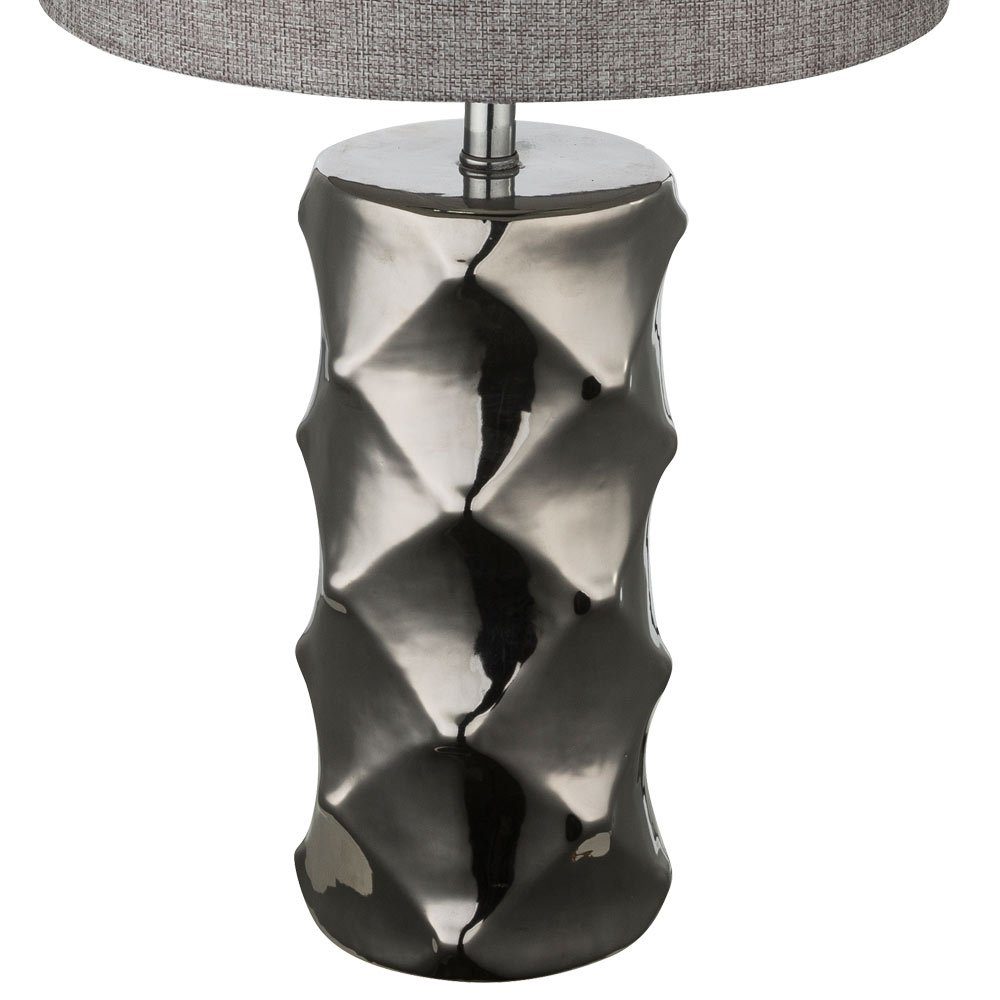 Textil Wohn Nacht etc-shop Lampe Schreib Arbeits Beleuchtung Zimmer Tisch nicht Tischleuchte, inklusive, Leuchtmittel