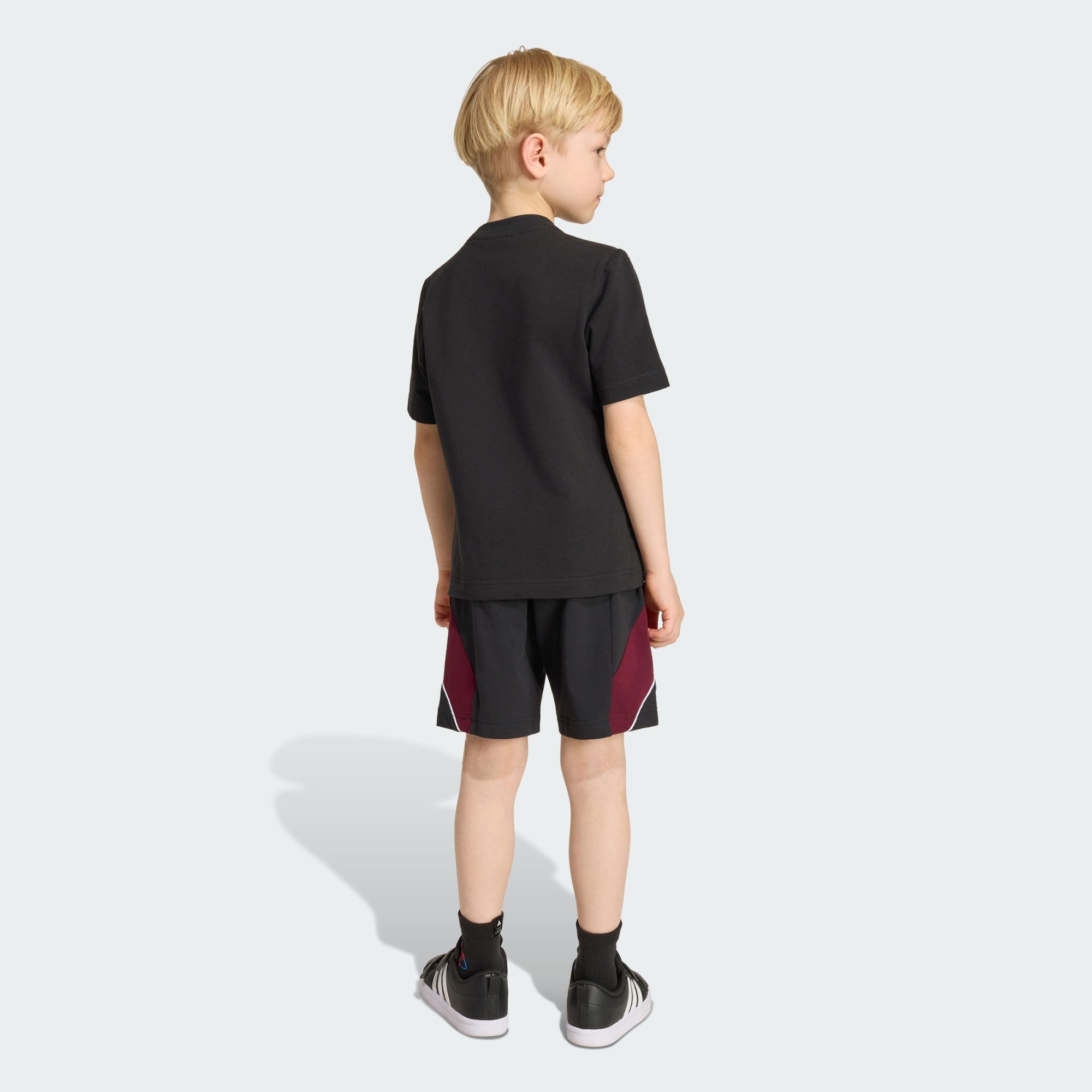 adidas Sportswear Jogginganzug ADIDAS MARVEL SPIDER-MAN SET, T-SHIRT UND SHORTS (1-tlg)