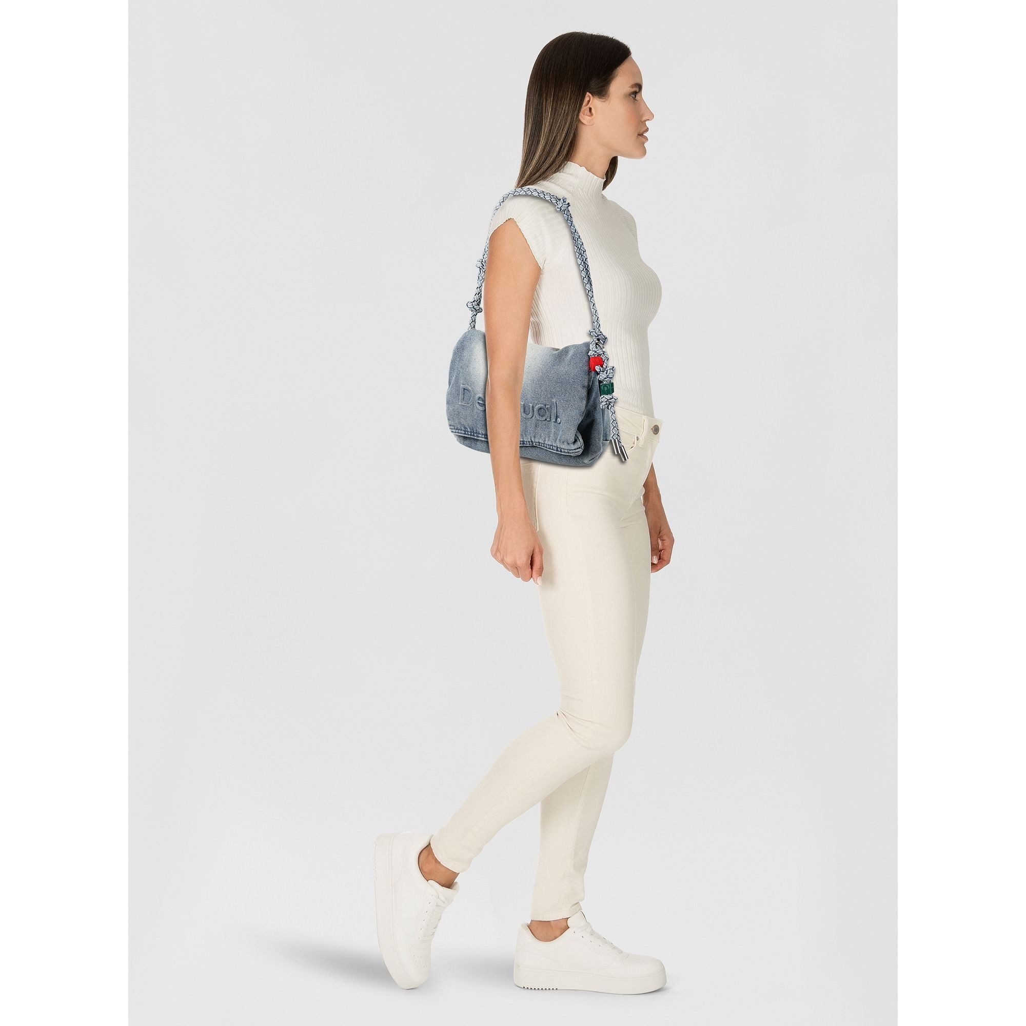 Desigual Schultertasche Half, Baumwolle