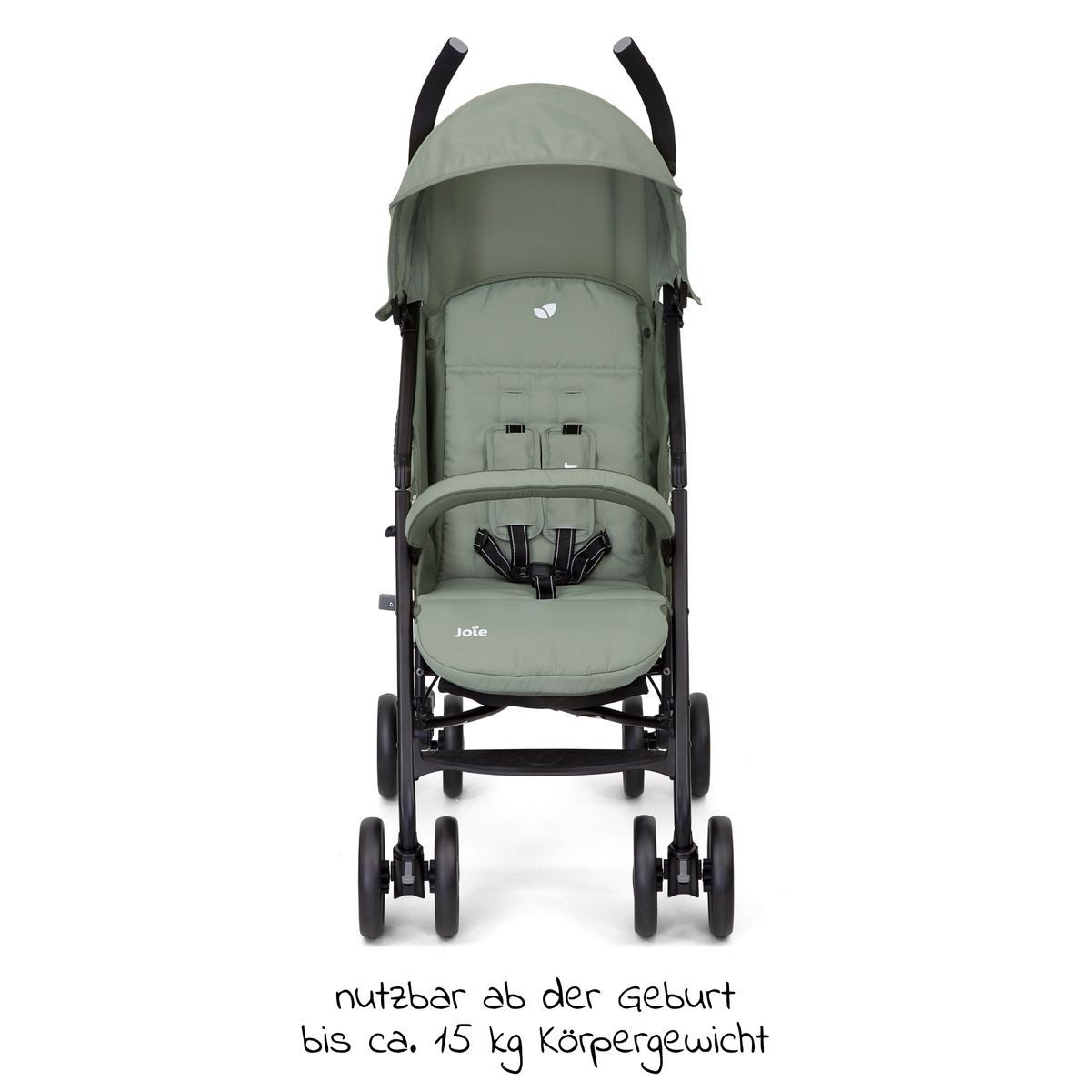 Joie Kinder-Buggy Nitro LX - Laurel, Sportwagen Reisebuggy mit Liegefunktion nur 7,7 kg