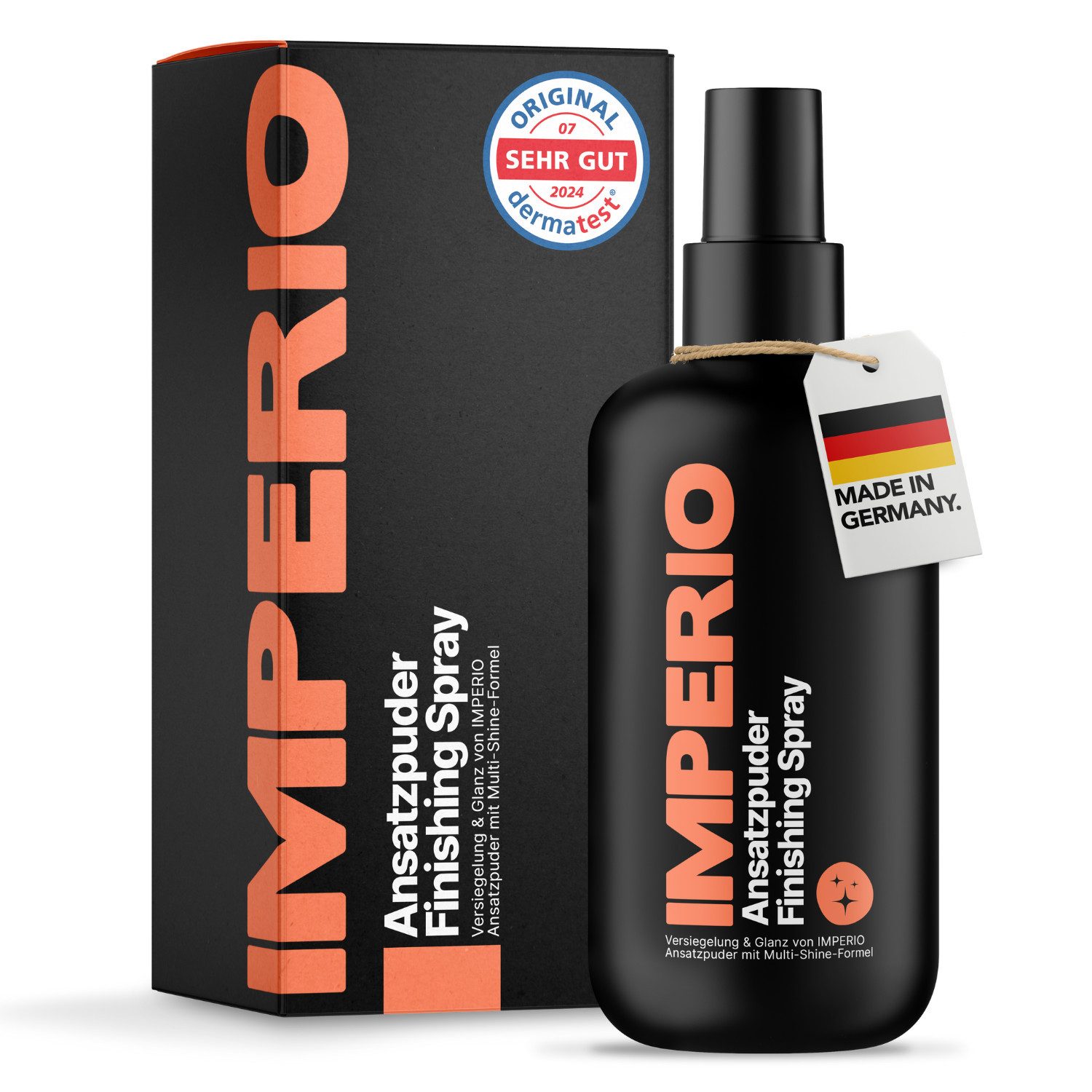 IMPERIO Haarspray Ansatzpuder Finishing Spray für strahlenden Glanz, 1-tlg.