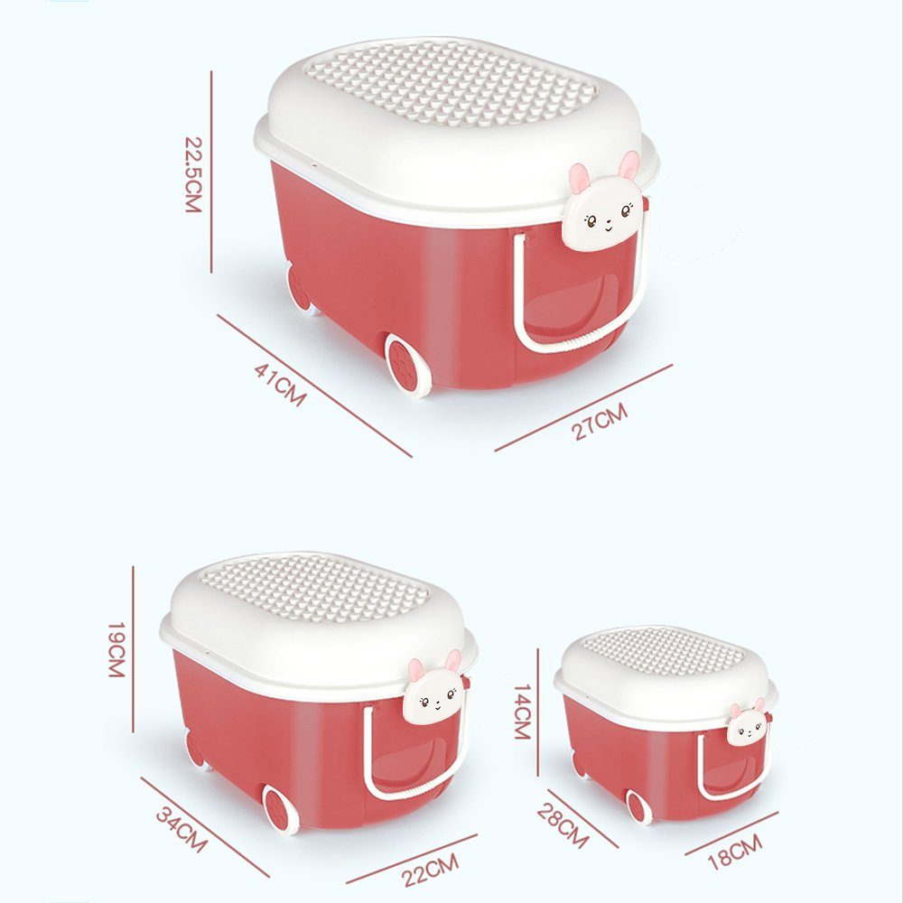 Creliv Spielzeugtruhe Spielzeug Entdecker - Spielzeug Aufbewahrungsboxen Se günstig online kaufen