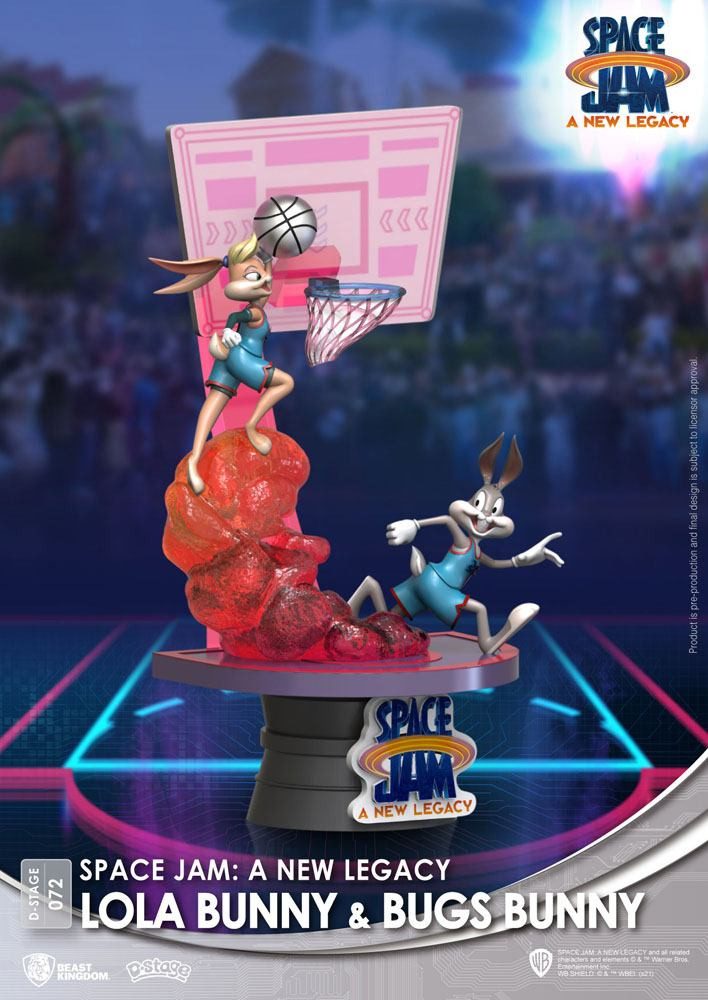 Beast Kingdom Toys Merchandise-Figur Space Jam: A New Legacy D-Stage Lola Bunny & Bugs Bunny Standard Ver.