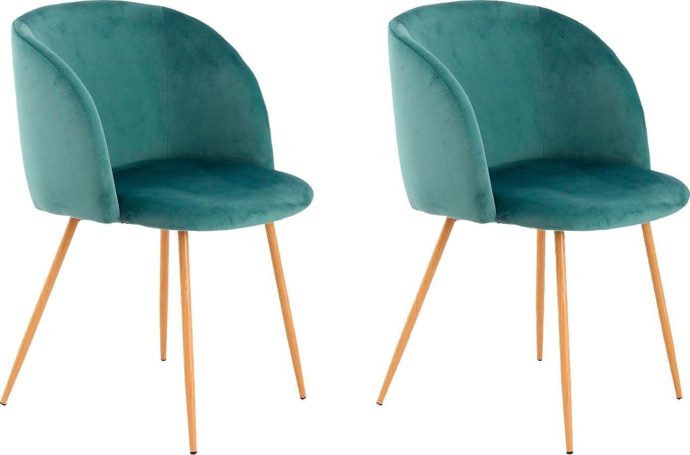 Kayoom Polsterstuhl Stuhl Celina 110 2er-Set günstig online kaufen