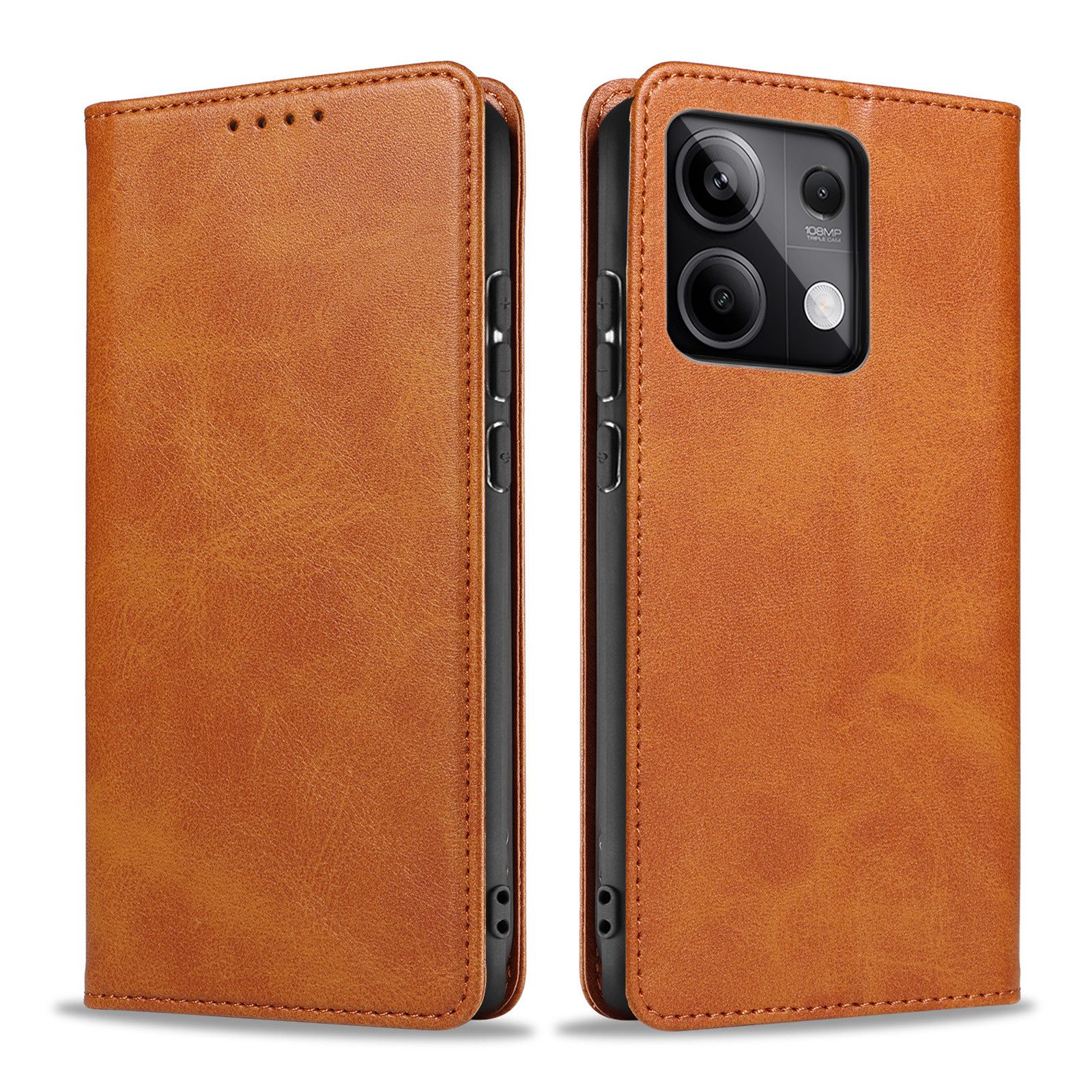Tec-Expert Handyhülle Tasche Hülle für Xiaomi Redmi Note 13 5G 6.67 Zoll, 6.67", Cover Klapphülle Case mit Kartenfach Fliphülle aufstellbar