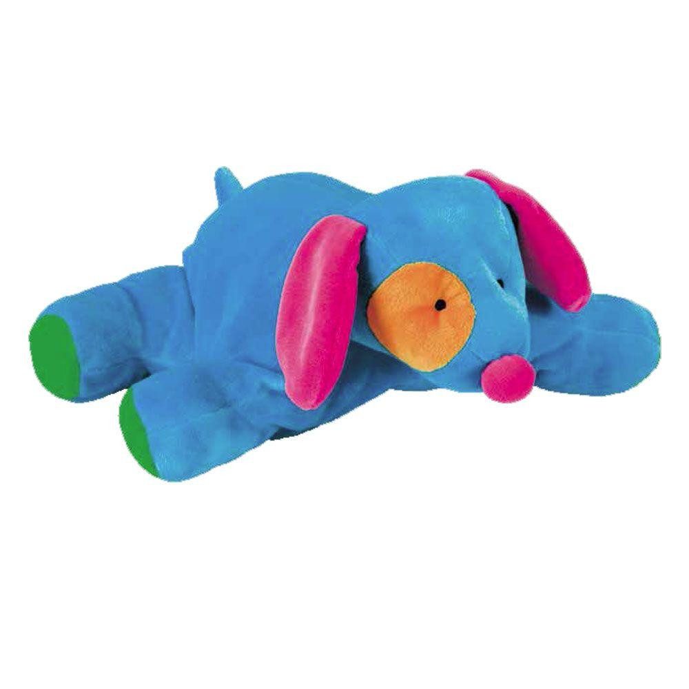 FabaCare Wärmflasche 0,8 L Bettflasche mit Kuscheltier-Überzug