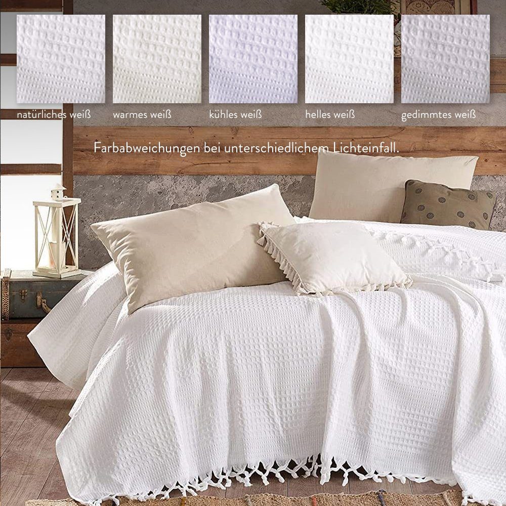 BOHORIA Tagesdecke BOHORIA® Tagesdecke in Waffeloptik günstig online kaufen