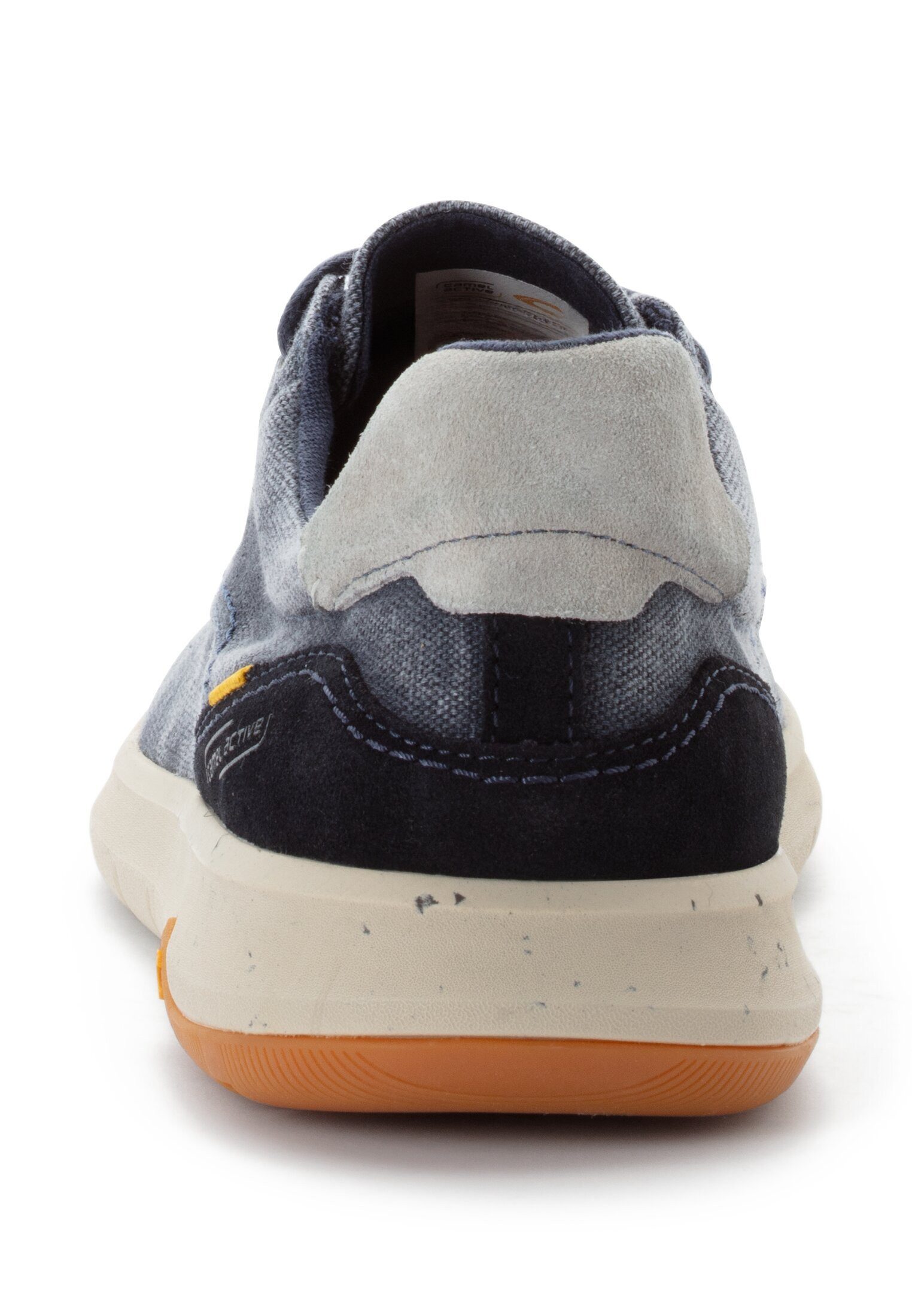 camel active aus Canvas mit Lederapplikationen Sneaker