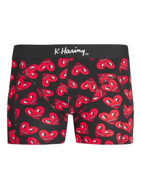 Jack & Jones Boxershorts KEITH HARING (3-St)