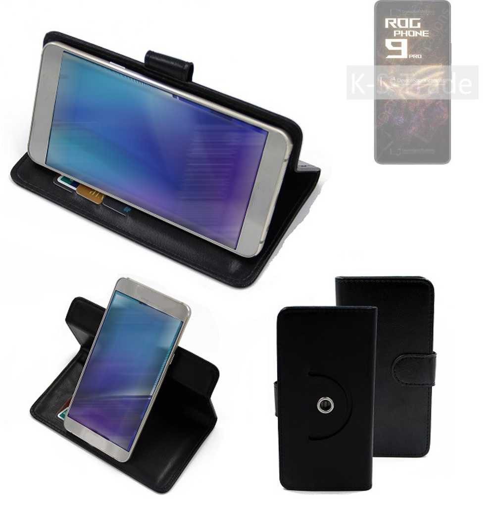 K-S-Trade Handyhülle für Asus ROG Phone 9 Pro, Case Schutzhülle Handyhülle Flipcase Smartphone Cover Handy