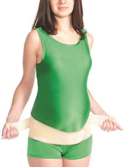 MedTex Rücken Stützgürtel Umstand Bandage Geburt Schwanger Bauch Rücken Stütze Gurt MT4502 Gr.S-, Unterstützung