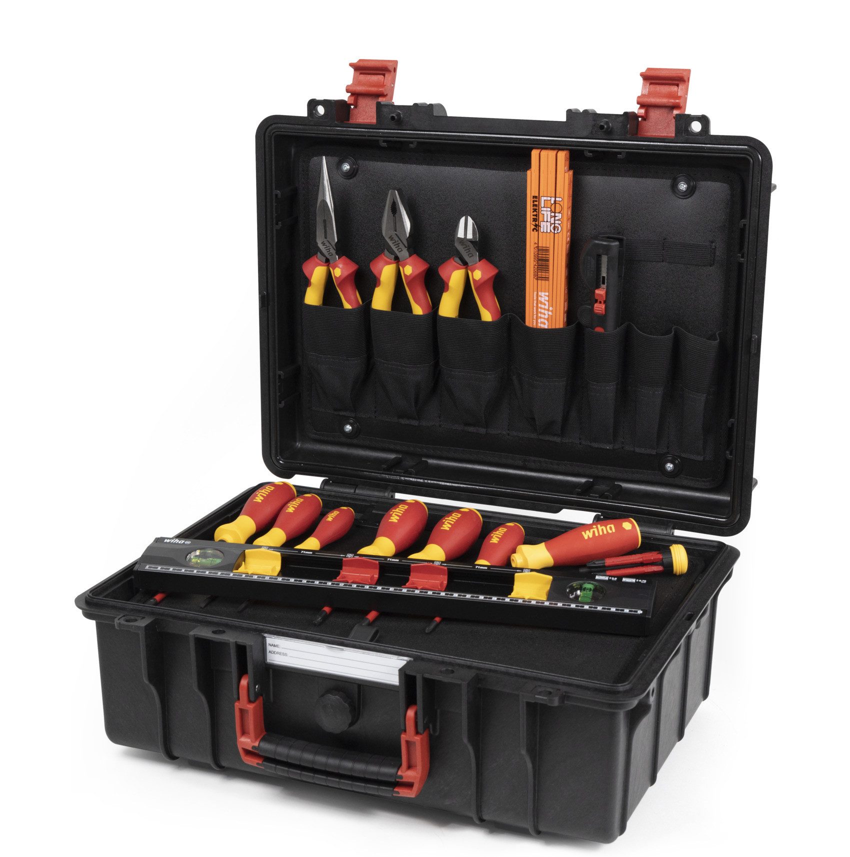 Wiha Ящики для инструментов für Elektroinstallation (45530), Set für Profi & Azubi 18-teilig VDE