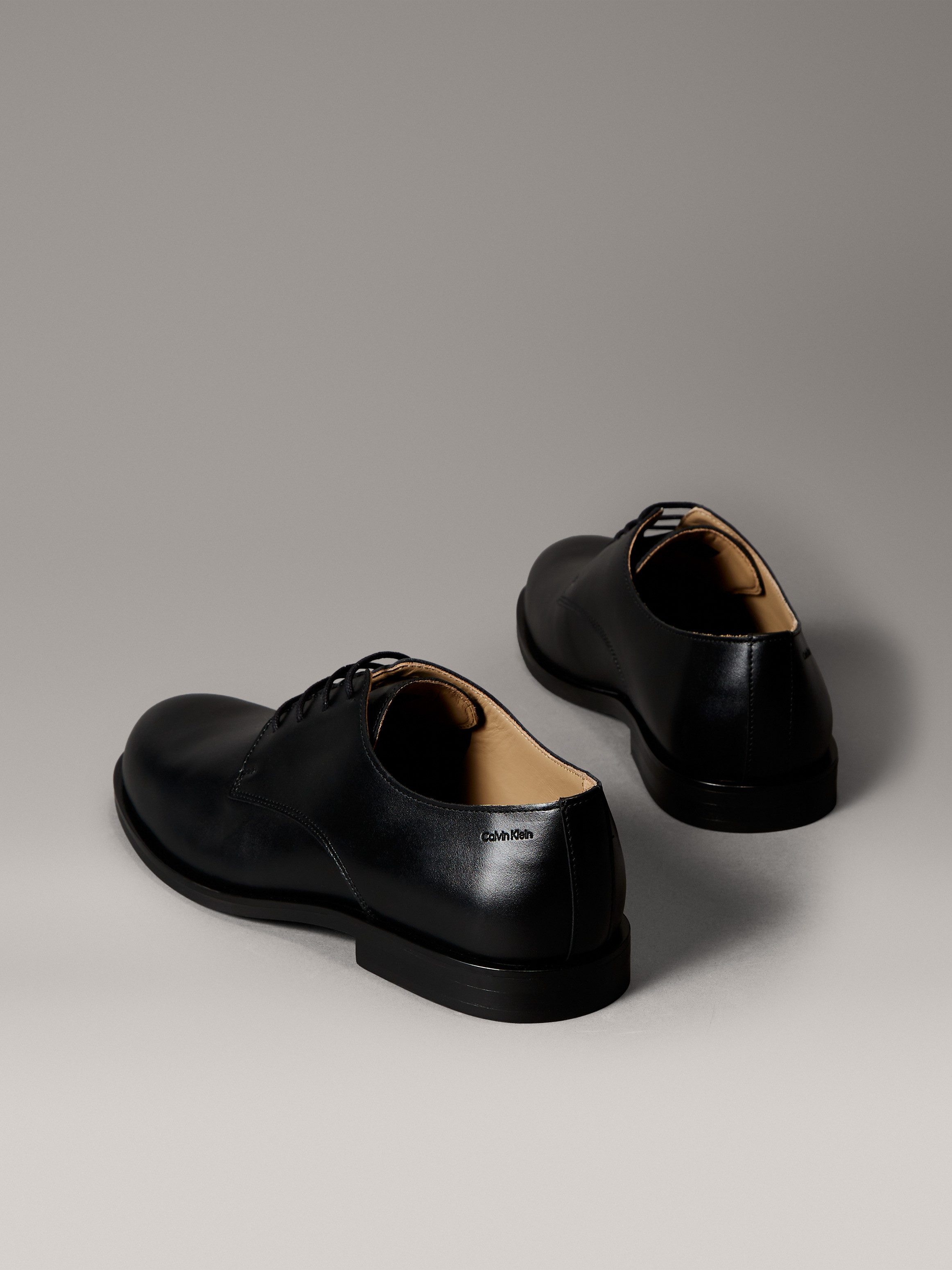 Calvin Klein ESS RUBBER DERBY LTH Schnürschuh Anzugschuh, Business-Schnürer günstig online kaufen