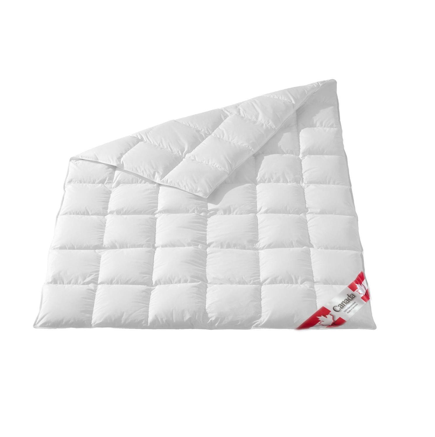 Canada Daunenbettdecke 5 Sterne Hotel Daunendecke weiße canadische Daune, Füllung: canadische Daune 90%, canadische Federchen 10% Klasse 1, beste Qualität, Klasse 1