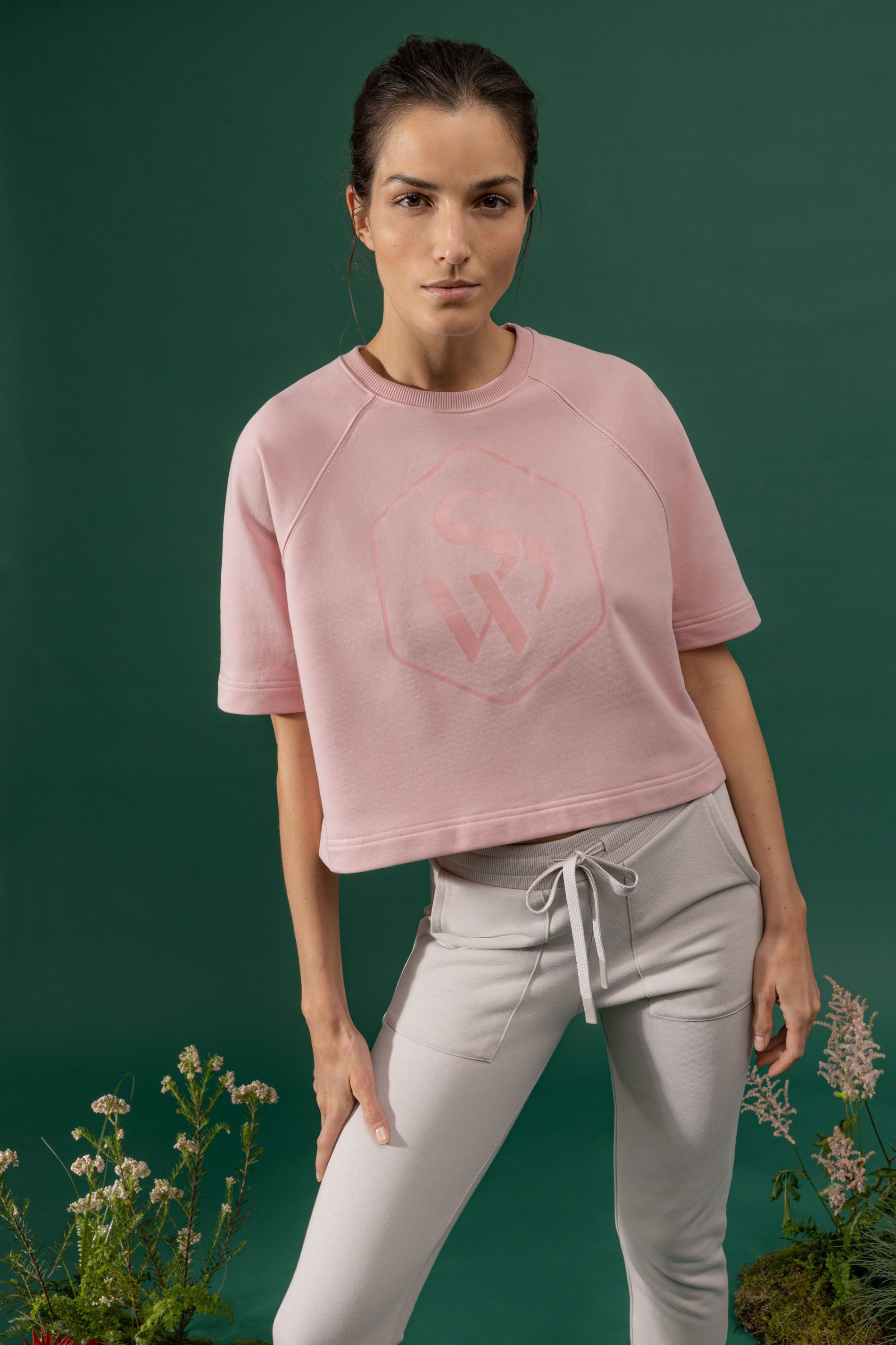 Mey T-Shirt Mey Damen Sweat T-Shirt Serie Cozy (1-tlg)