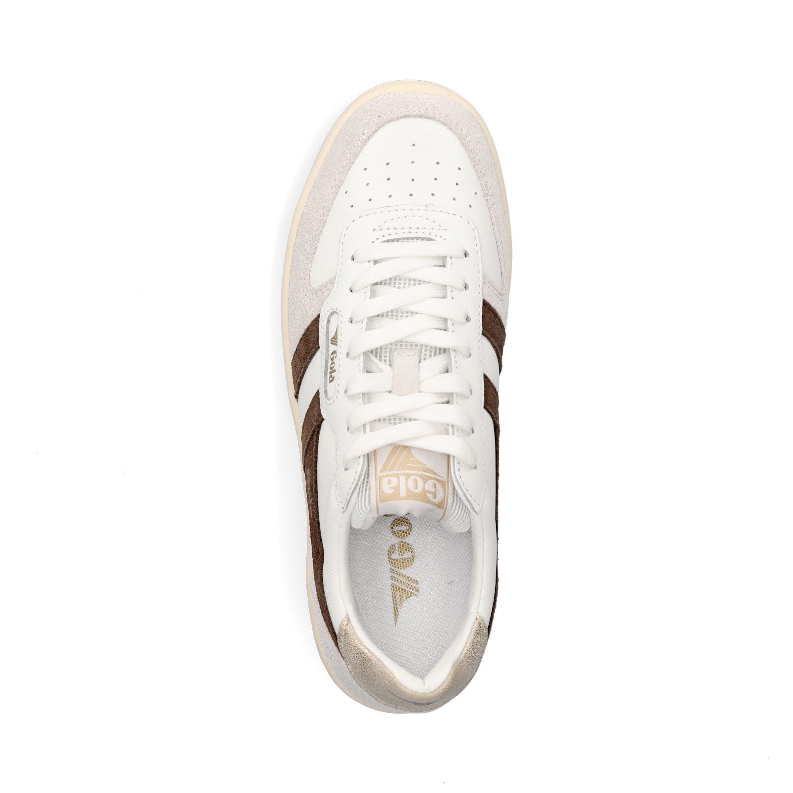 Gola Gola Damen Sneaker Hawk weiß braun Sneaker