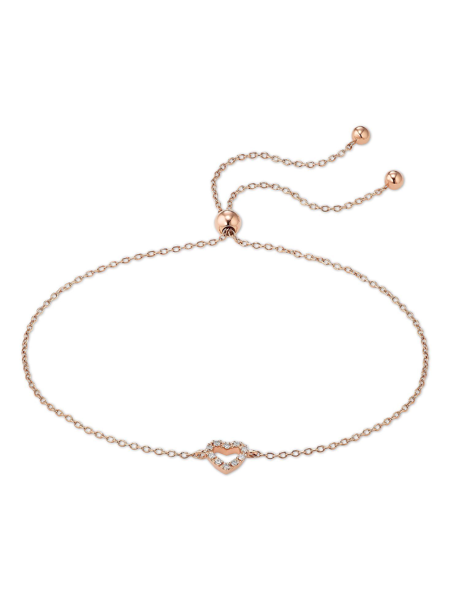 CHRIST Armband CHRIST Damen-Armband 375er Roségold 10 Diamant günstig online kaufen