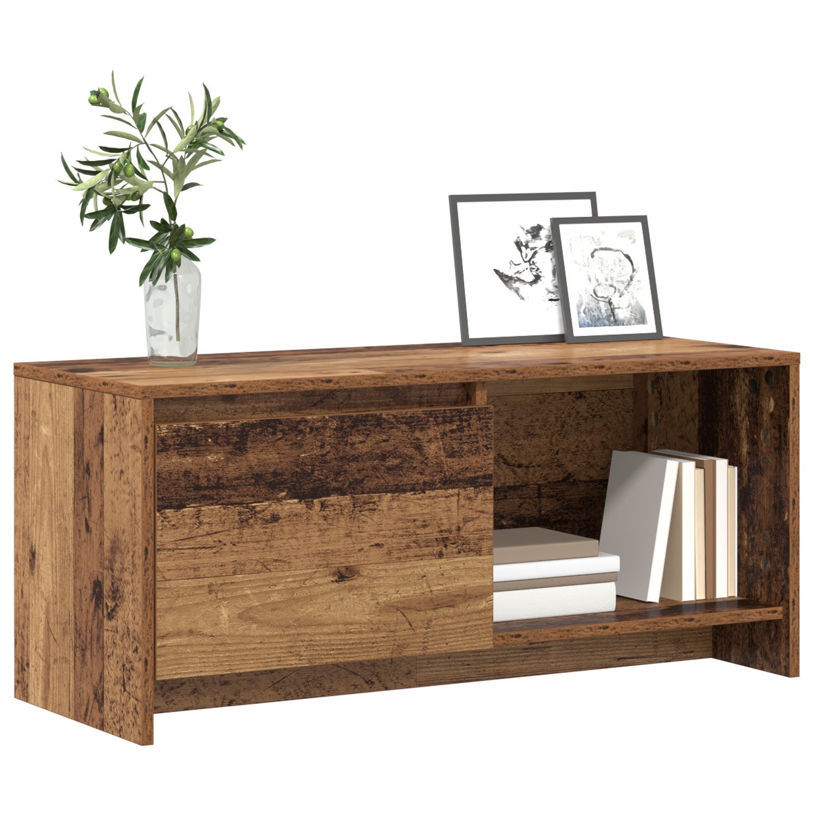 vidaXL TV-Schrank TV-Ständer Altholz Holzwerkstoff (1-St) günstig online kaufen