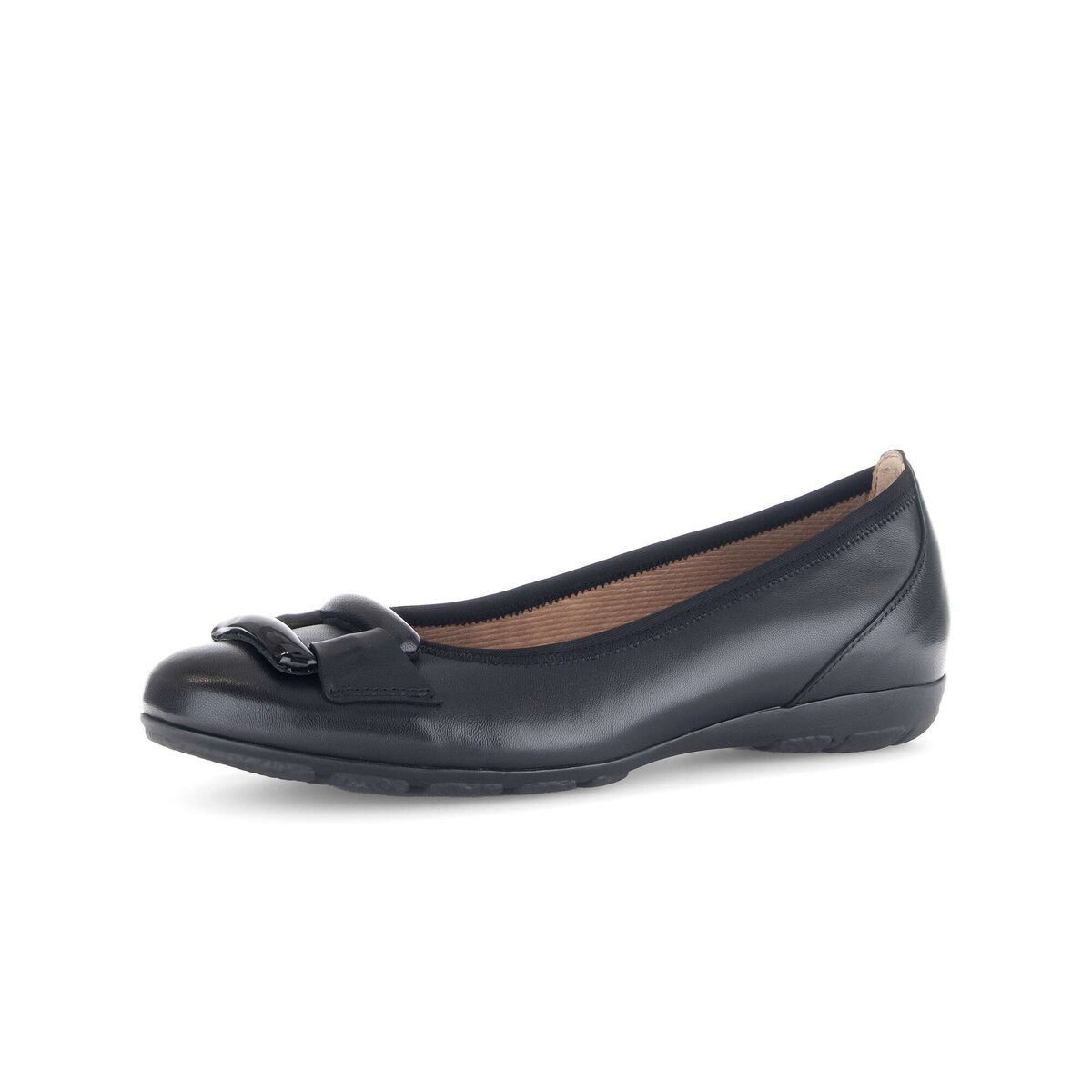 Gabor Sportliche Ballerina Materialmix Leder Ballerina