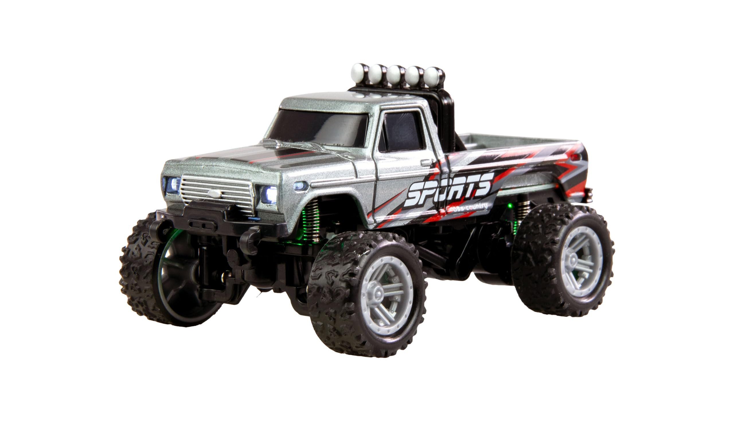 Amewi RC-Auto Ame RC Monstert DieCast blau/o, Ferngesteuertes Monsterauto in Blau