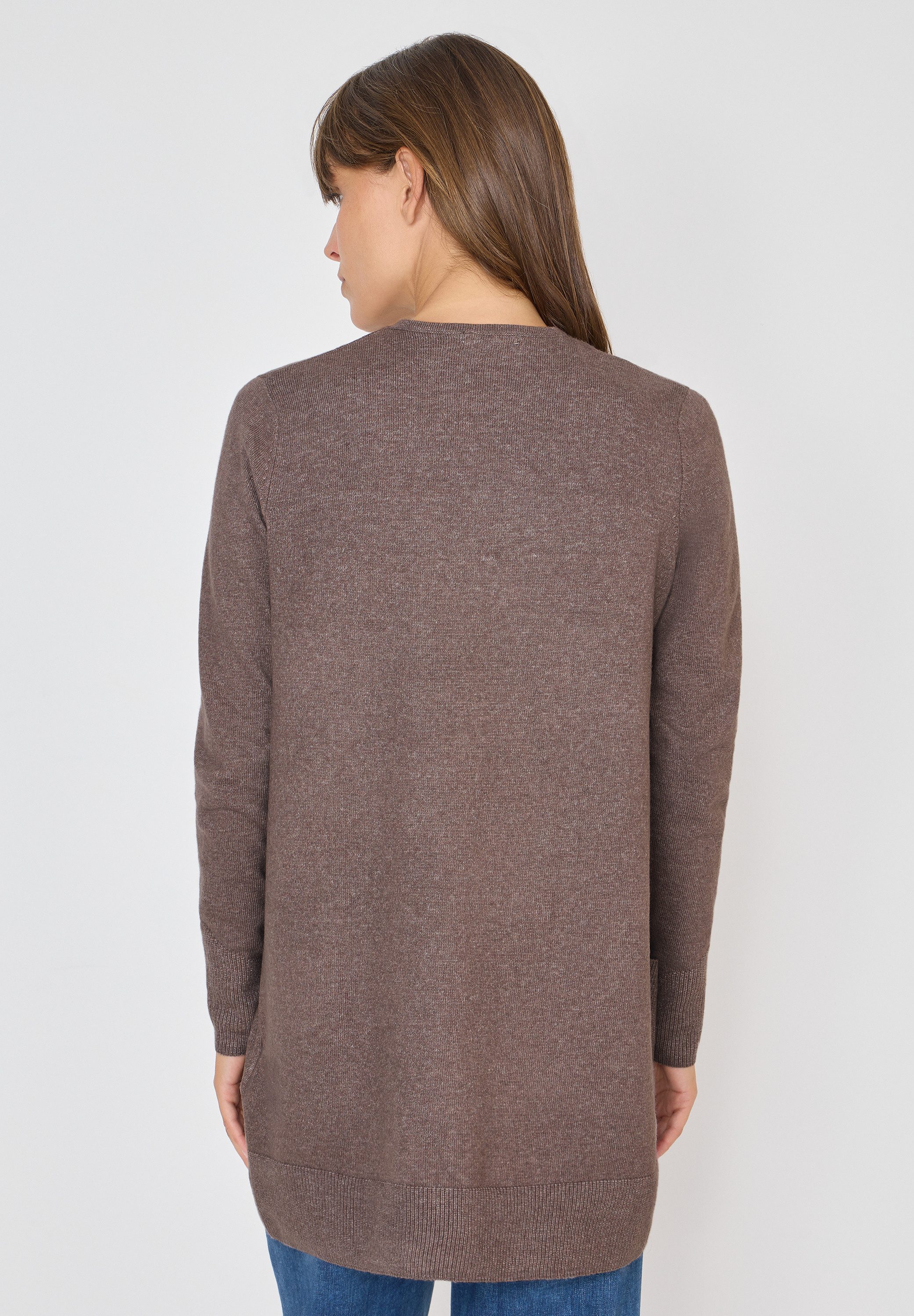 CECIL Longstrickjacke aus softem Materialmix günstig online kaufen