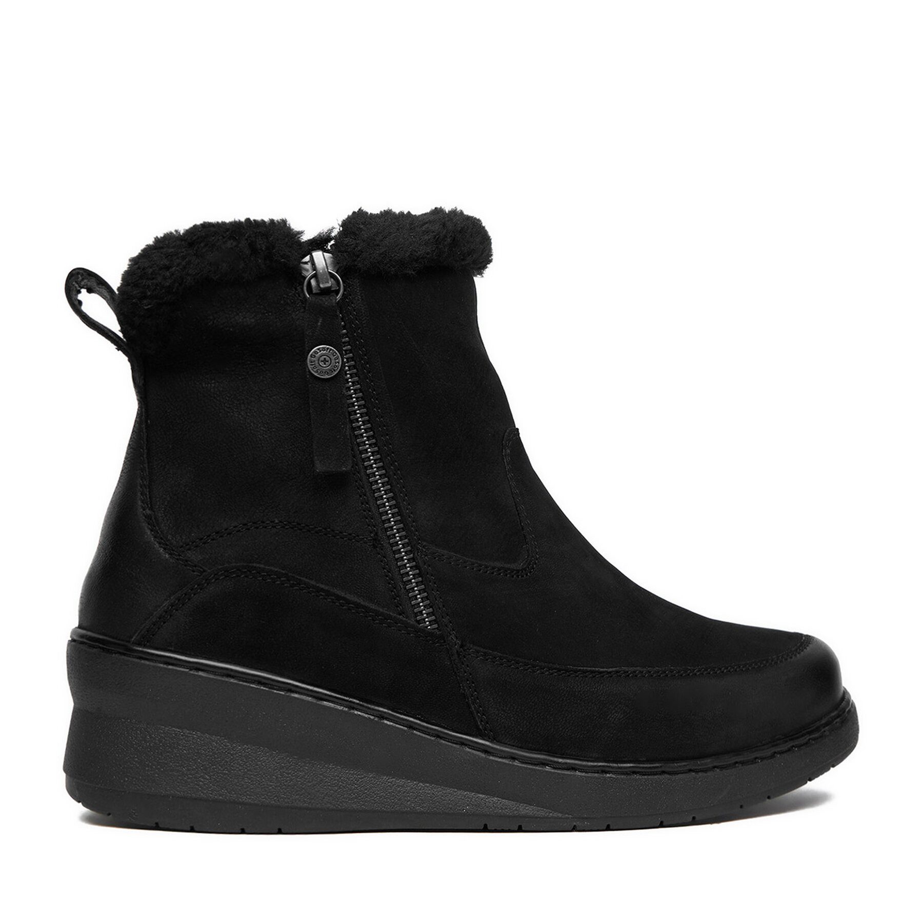 Go Soft Damen Stiefeletten Schwarz Stiefel