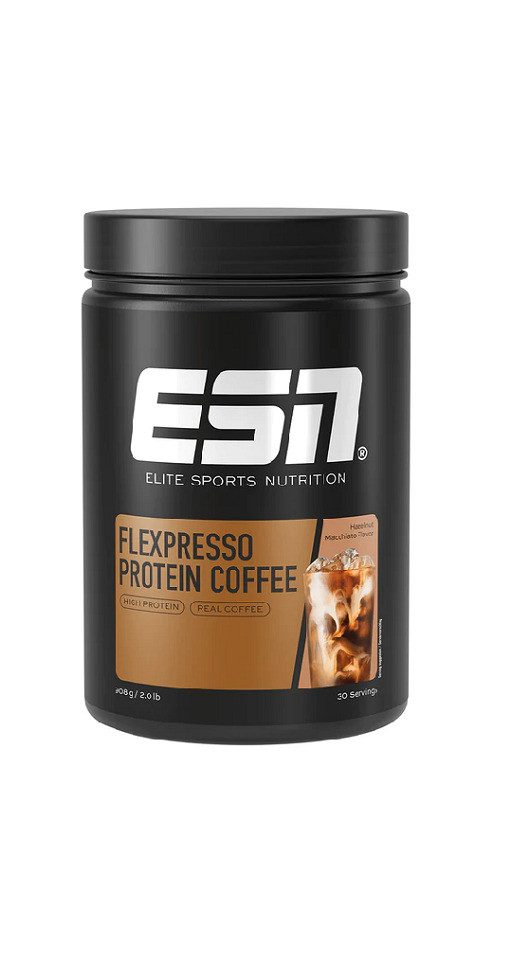 ESN Flexpresso Protein 908g - Caramel Flavor Pulver, 908 g, Pulver