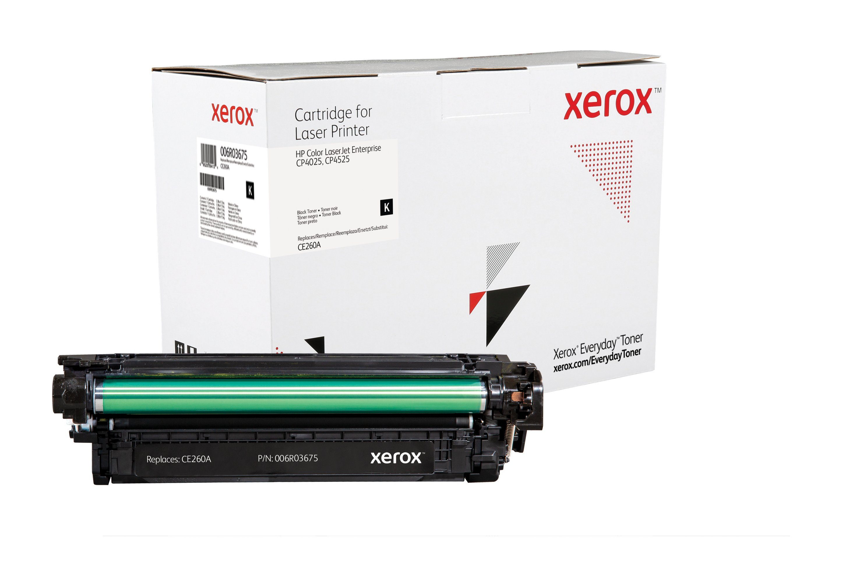 Xerox Tonerpatrone Everyday Schwarz Toner kompatibel mit HP 647A (CE260A)