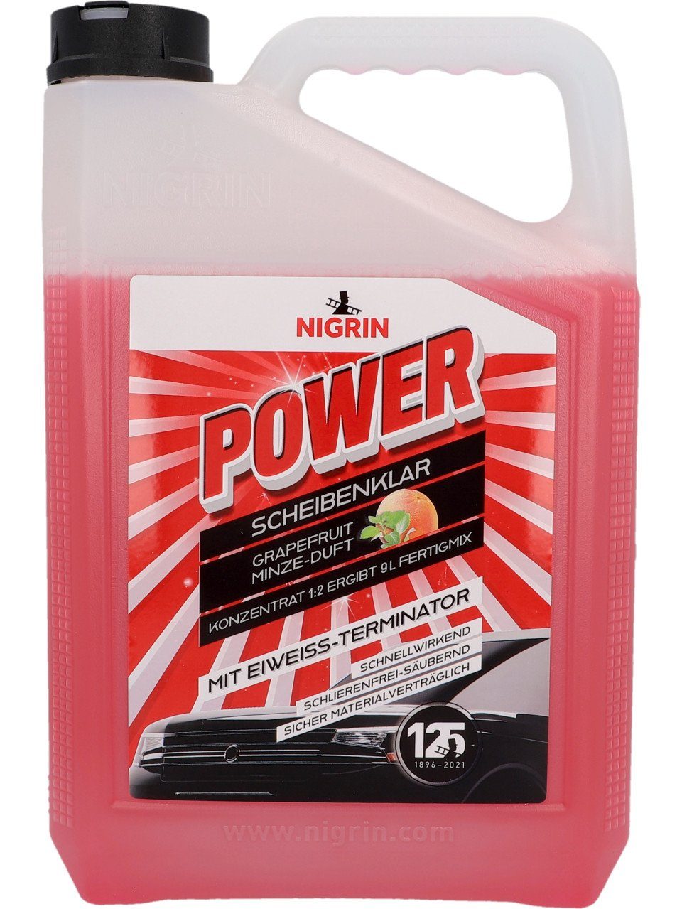 Nigrin Scheibenklar Power Konzentrat 1:2 5L Autopolitur