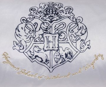 Kopfkissen Hogwarts Harry Potter Silber Kissen mit Reißverschluss 18x45 cm, Sarcia.eu