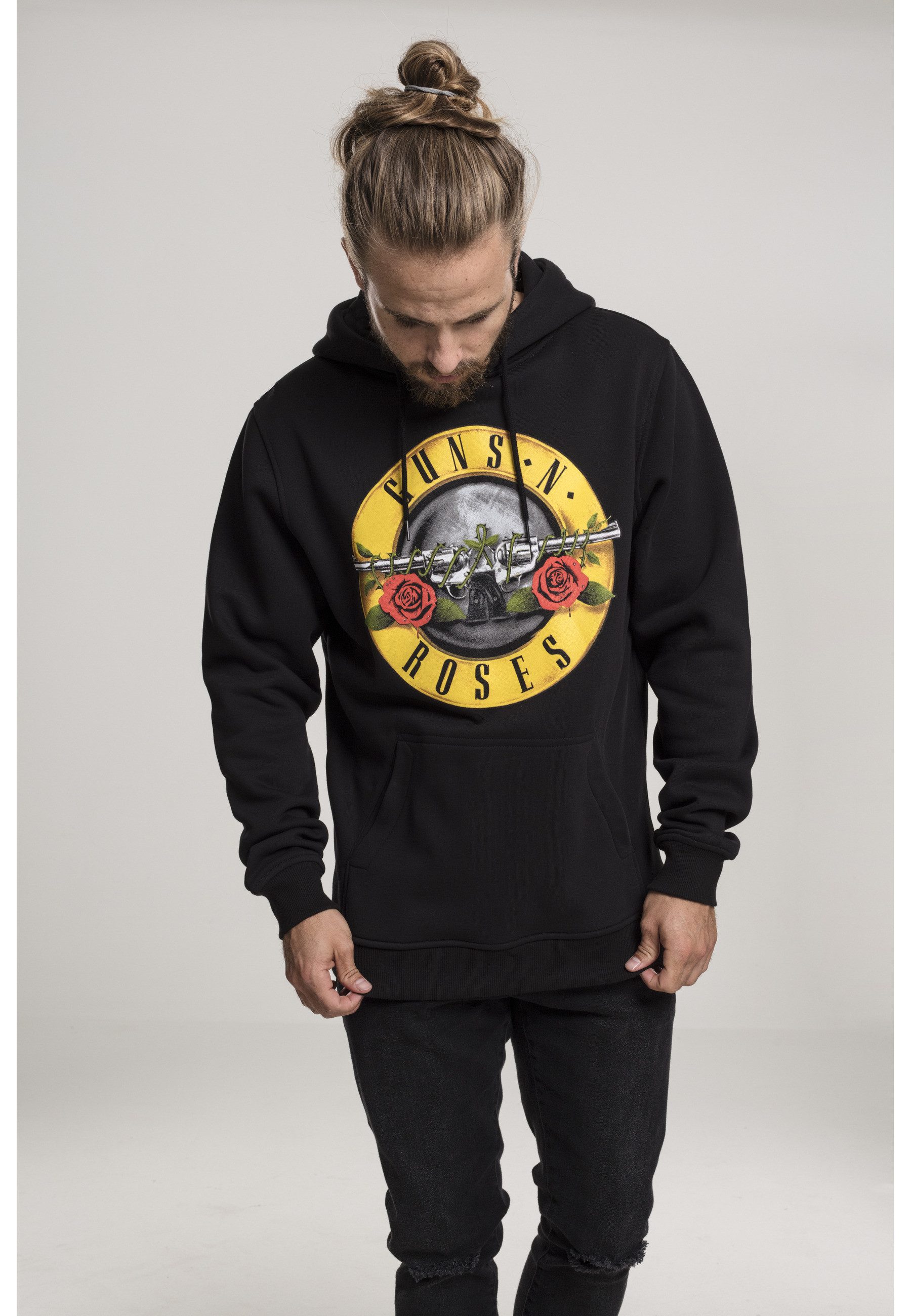 Merchcode Kapuzenpullover Merchcode Herren Guns n' Roses Logo Hoody (1-tlg)