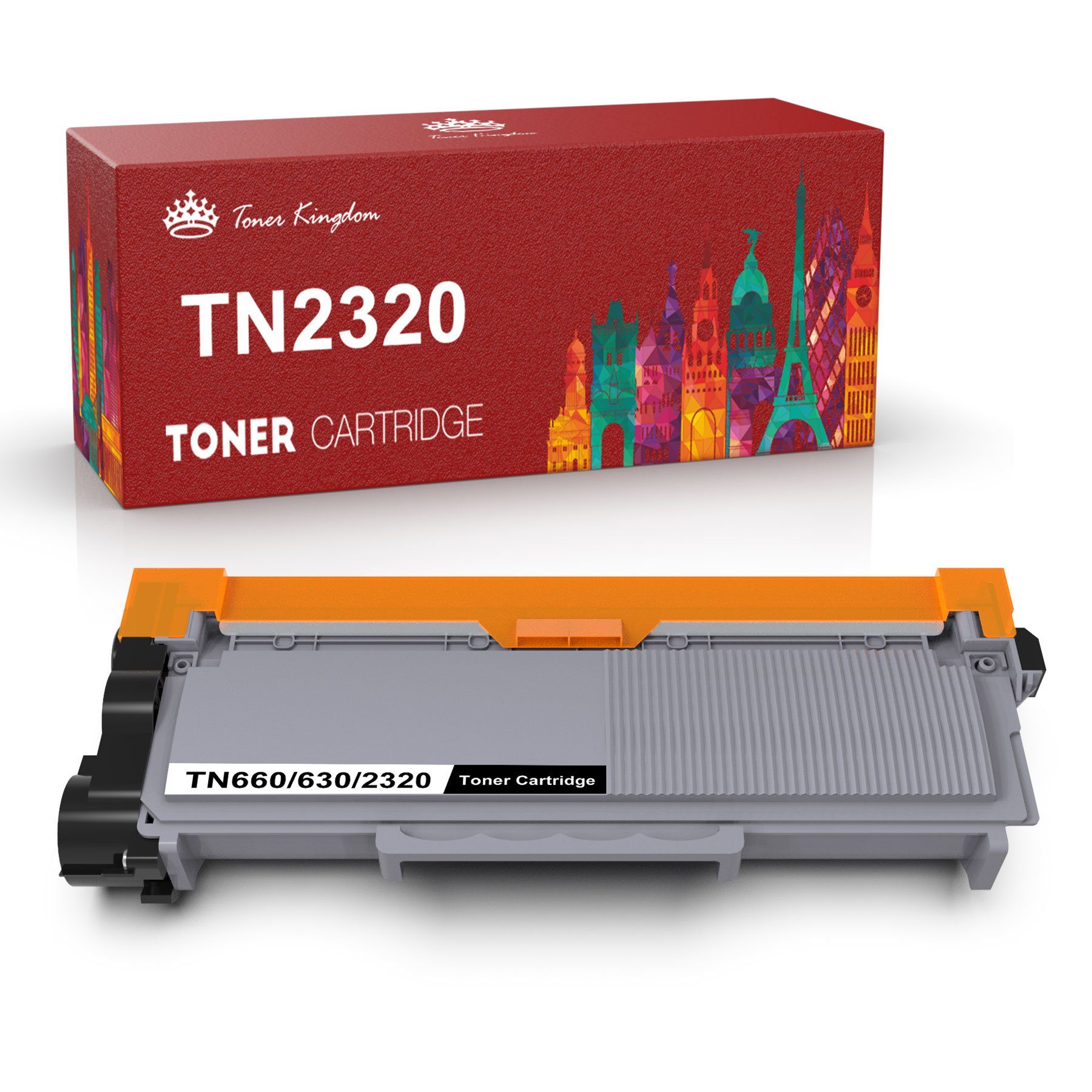 Toner Kingdom Tonerpatrone für HL-L2340DW MFC-L2700DW 2320 TN MFC-L2720DW Brother