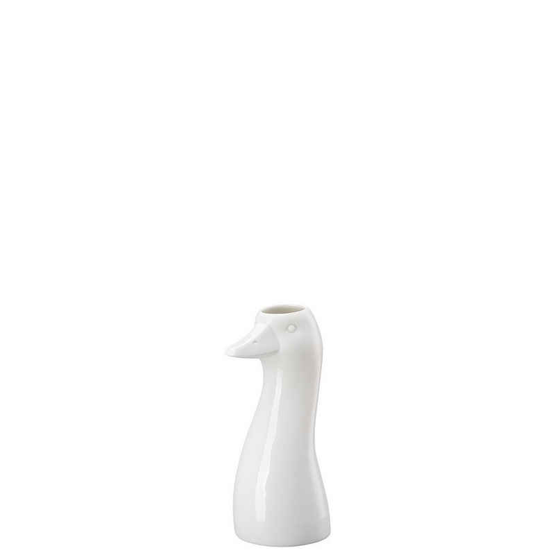 Hutschenreuther Dekovase Vase Weiß Gans 14 cm Sammelkollektion 2023