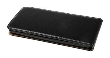 cofi1453 Handyhülle cofi1453® Flip Case kompatibel mit LG K52 Handy, Schutzhülle Handy Flip Cover Klapptasche Schwarz