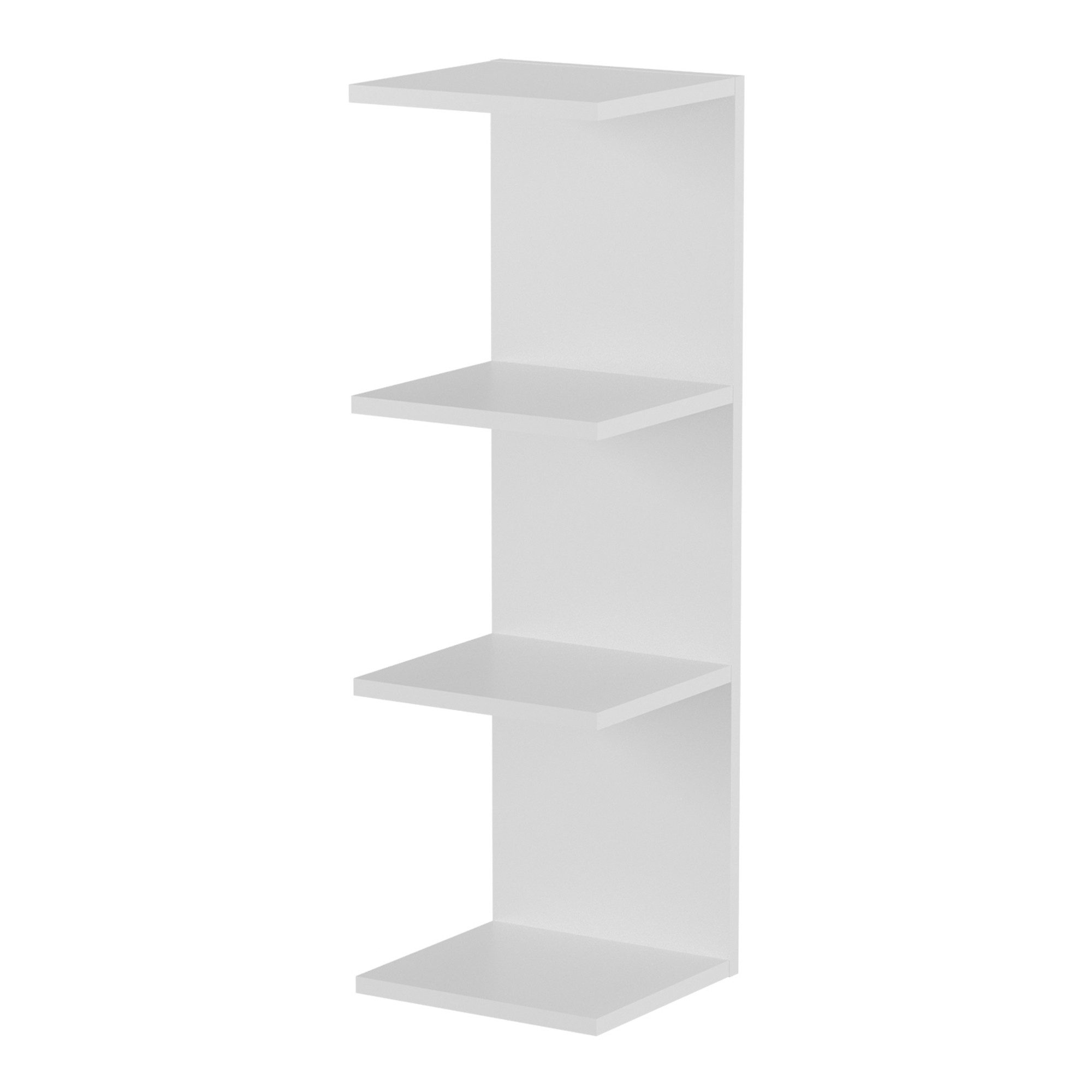 en.casa] Wandregal Surahammar Regal 180 x 35 x 32 cm Bücherregal mit 6