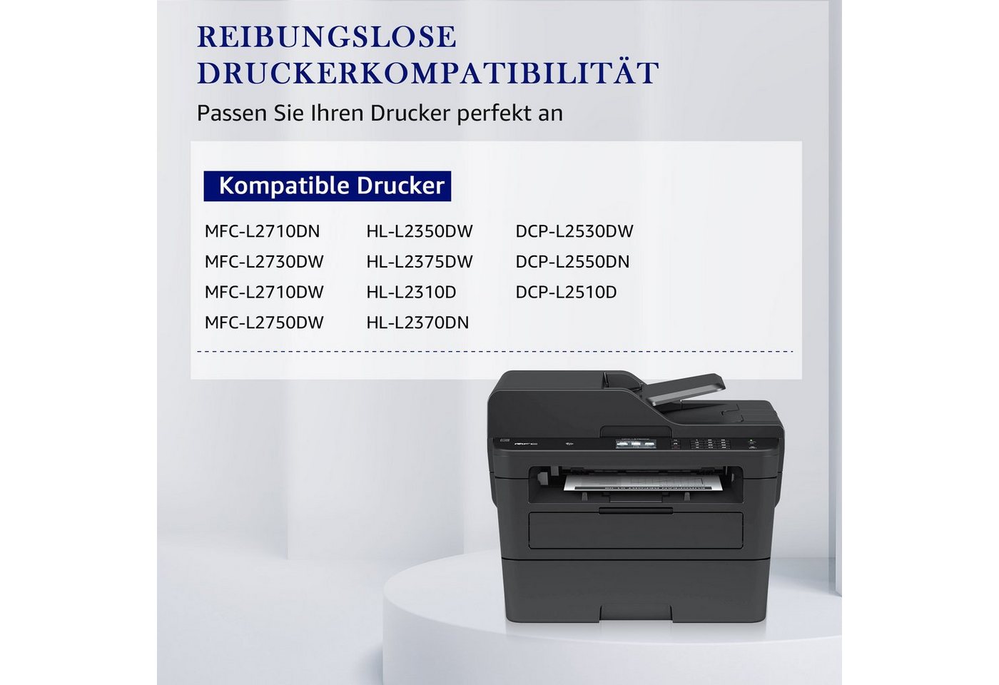 Thumbnail - MOOHO Tonerpatrone 6000 Seiten pro Toner für TN-2420 TN2420 MFC-L2710DW L2750DW, für Brother HL-L2350DW MFC-L2710DW DCP-...