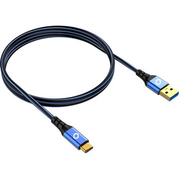 Oehlbach USB Plus C3 USB 3.2 Gen2 Kabel Typ A - Typ C USB-Kabel, USB 3.2 Gen 1 Typ-A, USB Typ-C (50 cm)