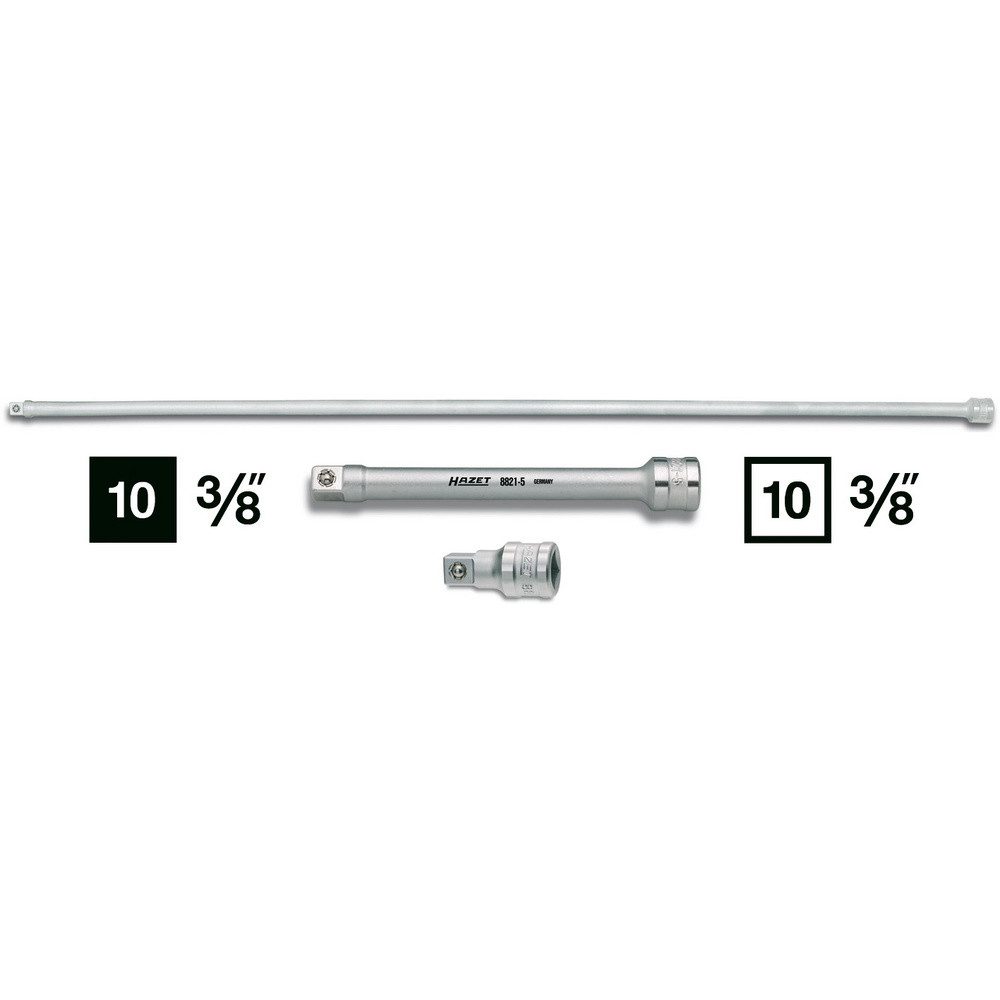 HAZET Торцевий ключ Hazet 8821-10 Торцевий ключ-Verlängerung Antrieb 3/8" (10 mm) 254