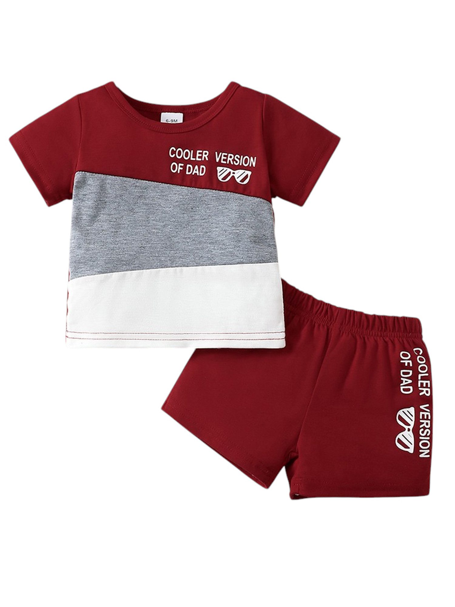 T-Shirt & Shorts Baby Jungen Sommer Freizeitset Kurzarm T-Shirt Shorts Oufits Sport Set