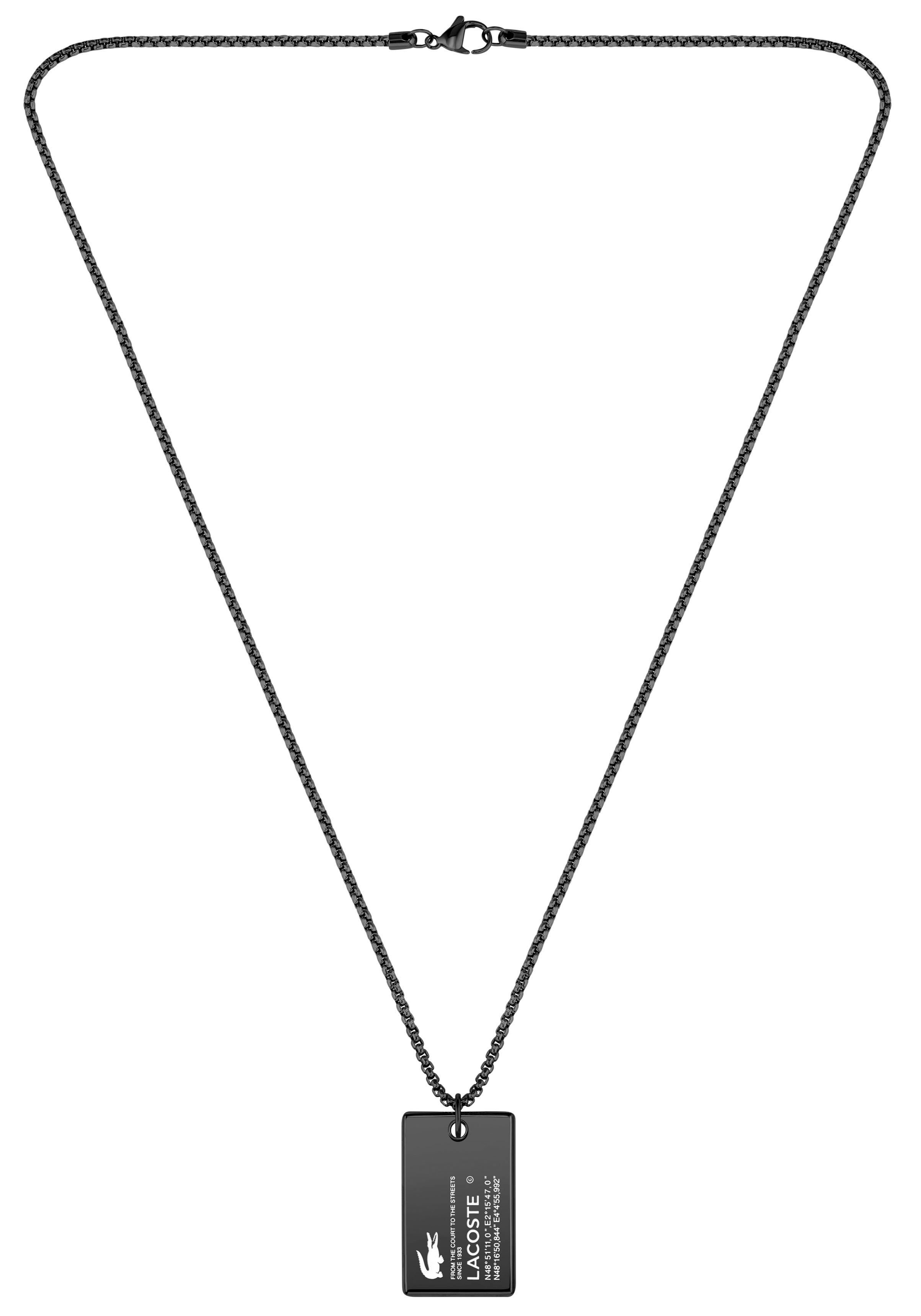 Lacoste Kette mit Anhänger Schmuck Edel...