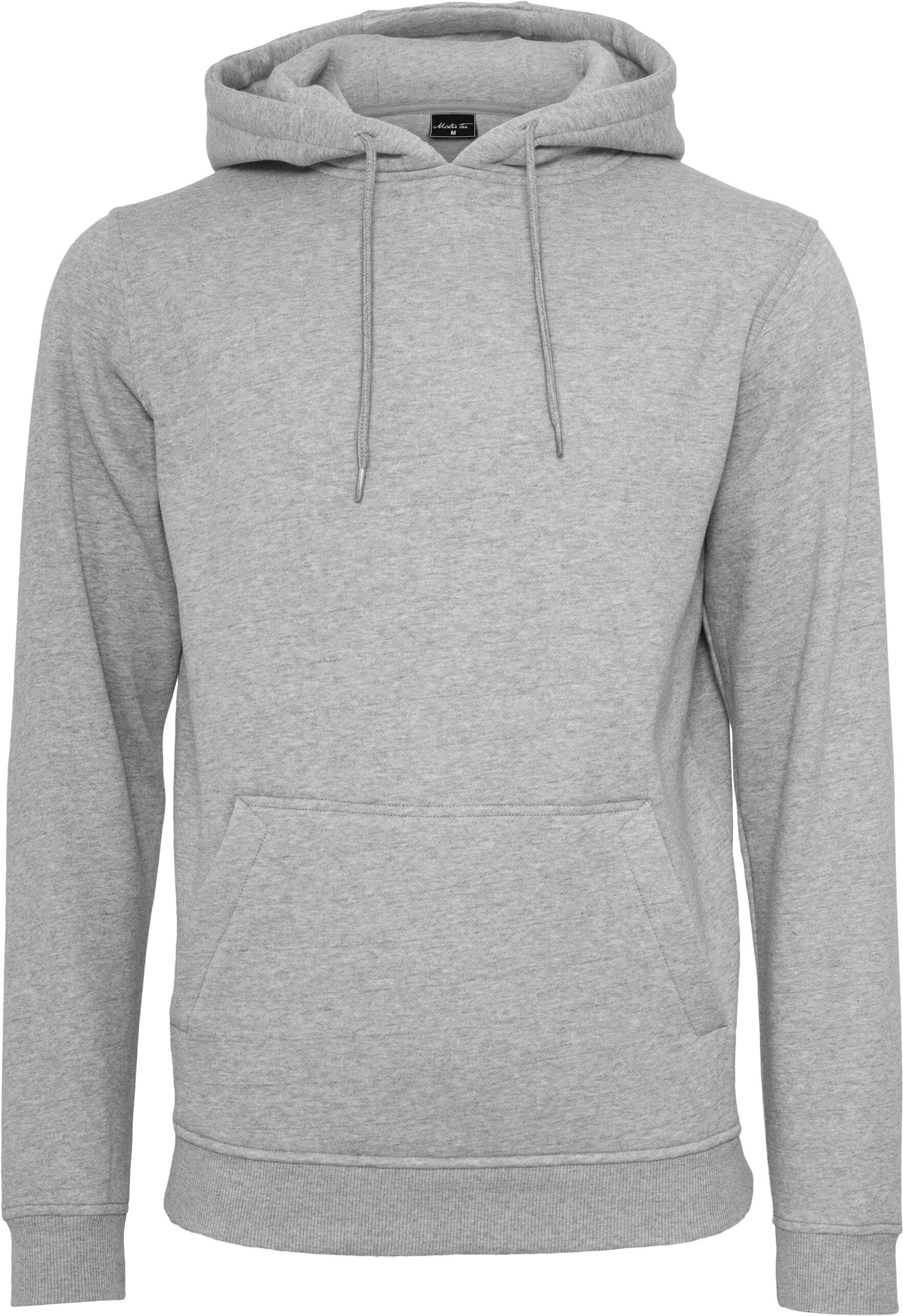 MisterTee Herren Sweater Tee (1-tlg) Mister Hoody heathergrey