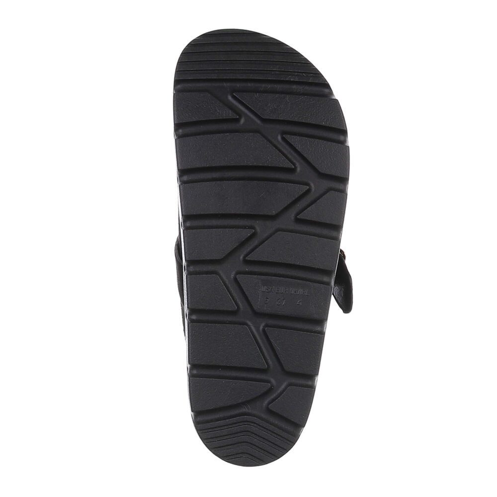 Ital-Design Damen Mules Freizeit Plateausandaletten (87118094) Flach Pantoletten in Schwarz
