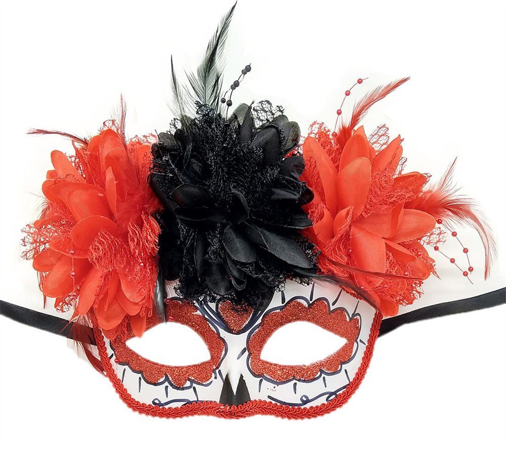 Dekorative Verkleidungsmaske Halloween Maske Kostümparty, Herren Frauen Venezianische Maske, (1-tlg), Maskerade Maske, Karneval Masken Halloween Masken