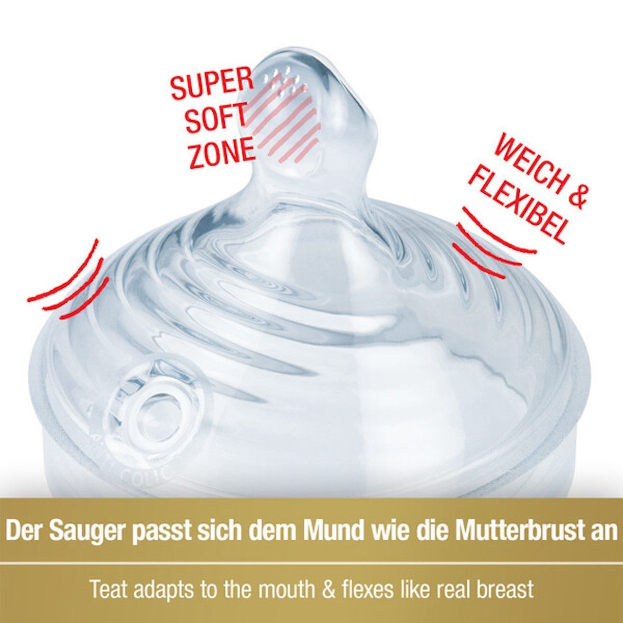NUK Babyflasche NUK Nature Sense Beach Set